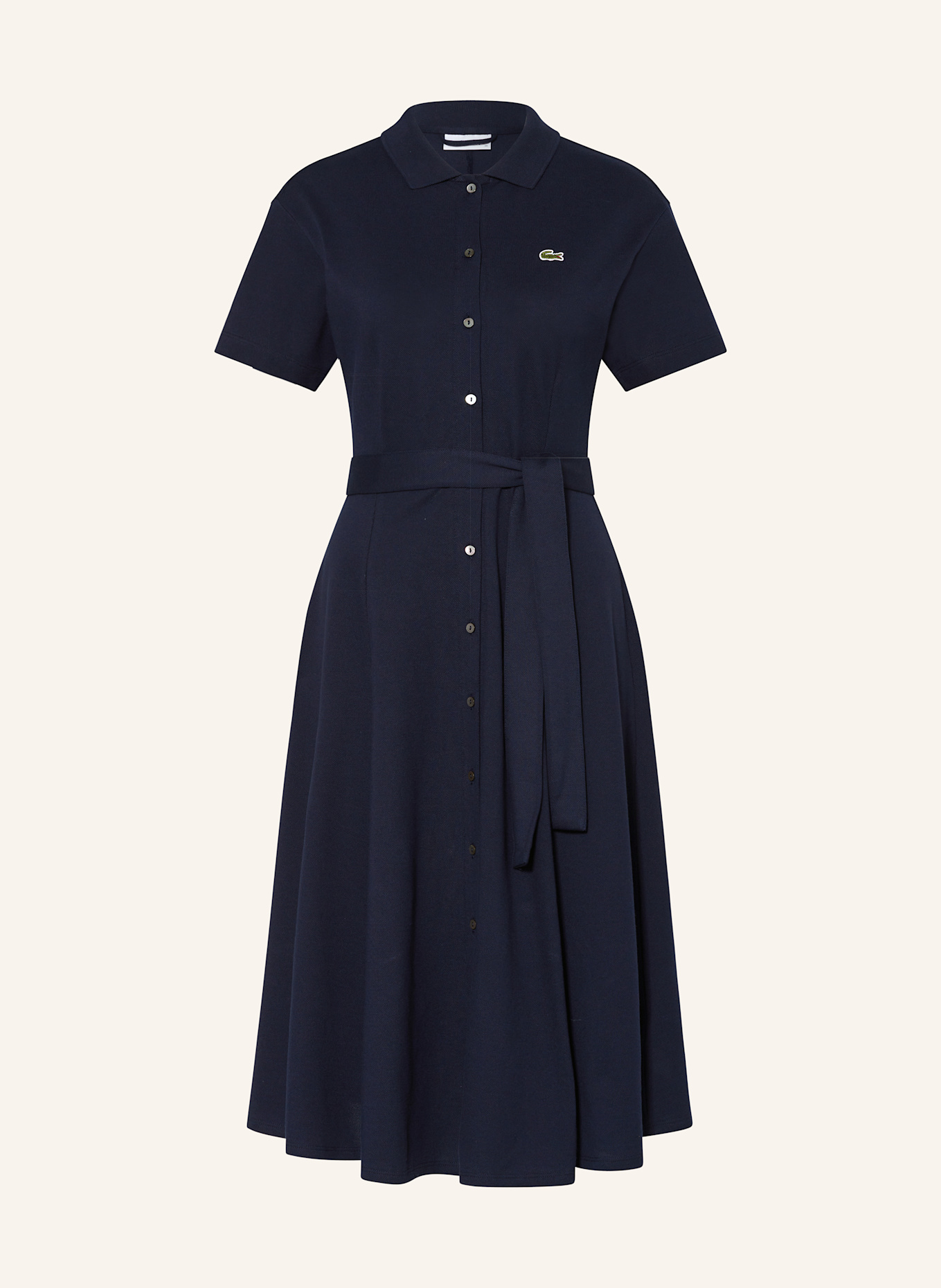 LACOSTE Kleid: DUNKELBLAU