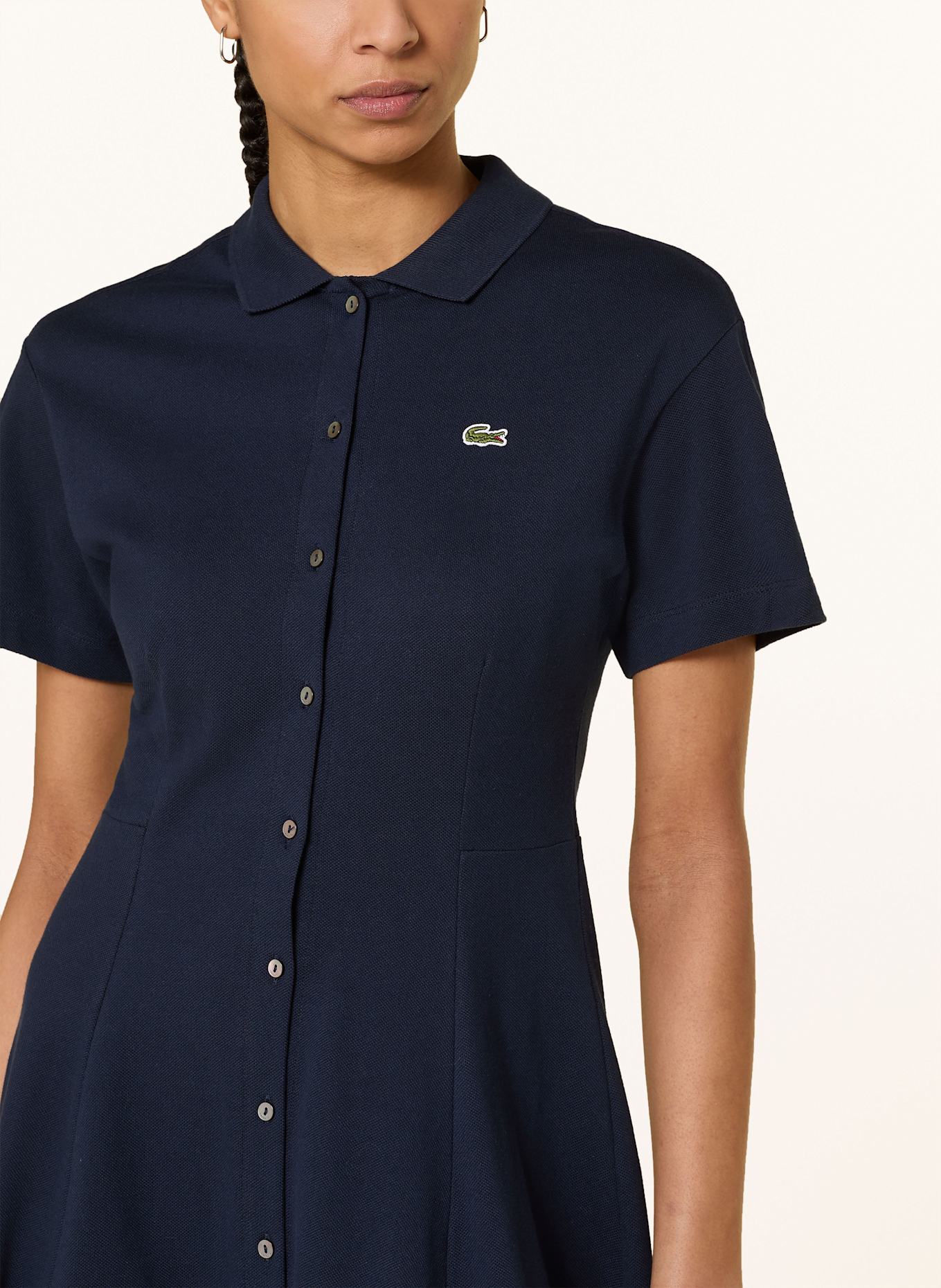 LACOSTE Kleid: DUNKELBLAU