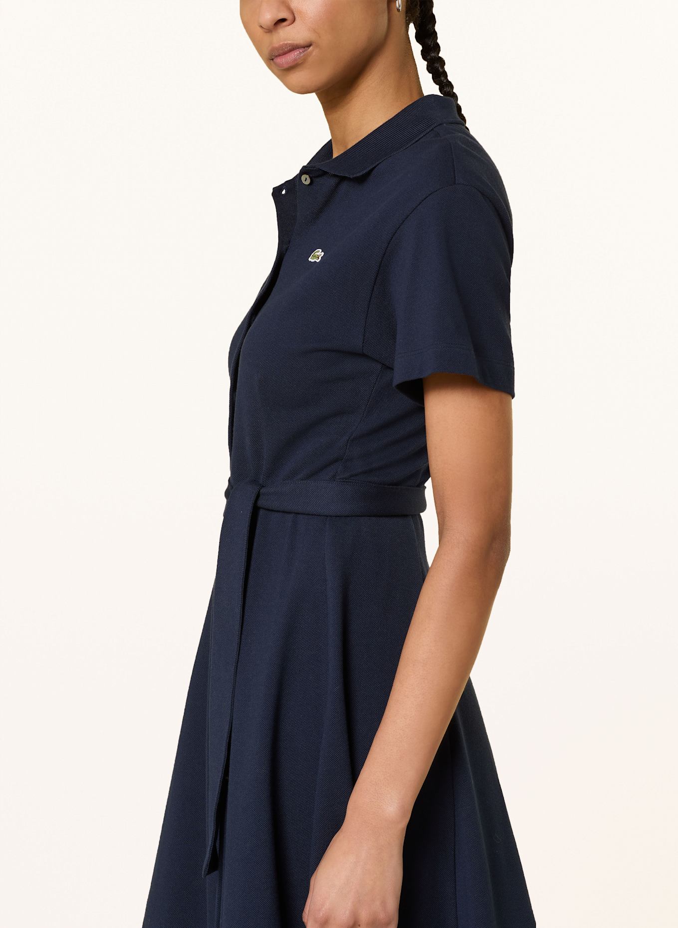 LACOSTE Kleid: DUNKELBLAU
