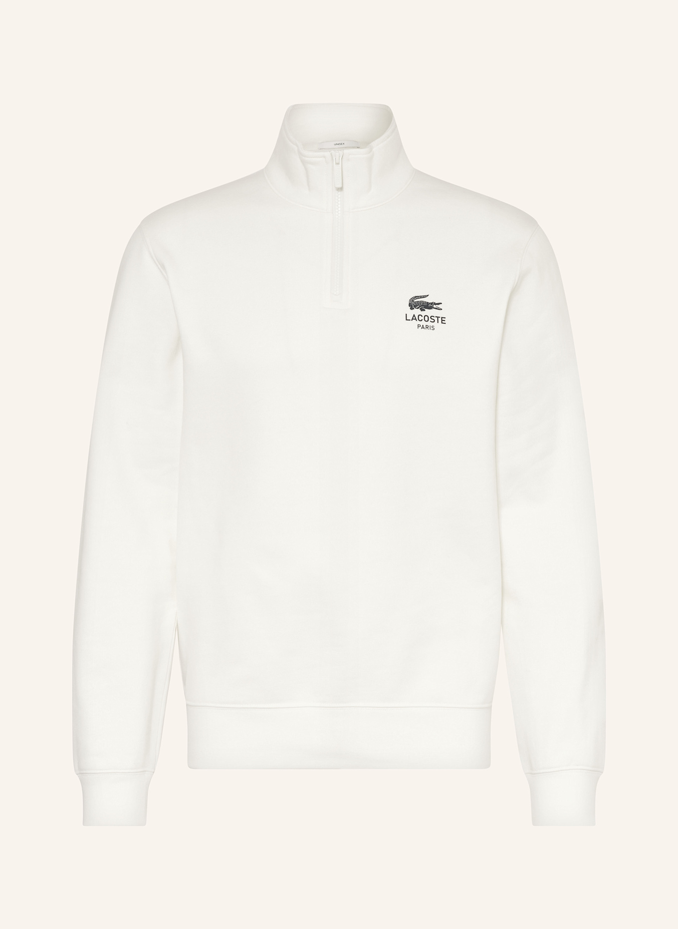 LACOSTE Mikinový troyer: BÍLÁ