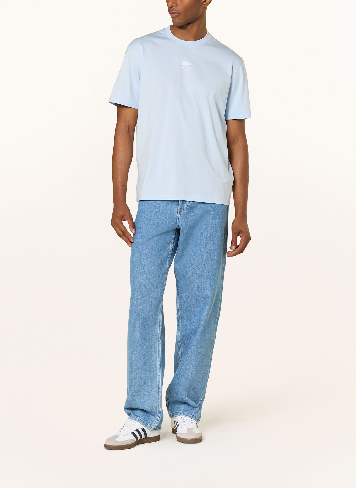 LACOSTE T-Shirt: HELLBLAU