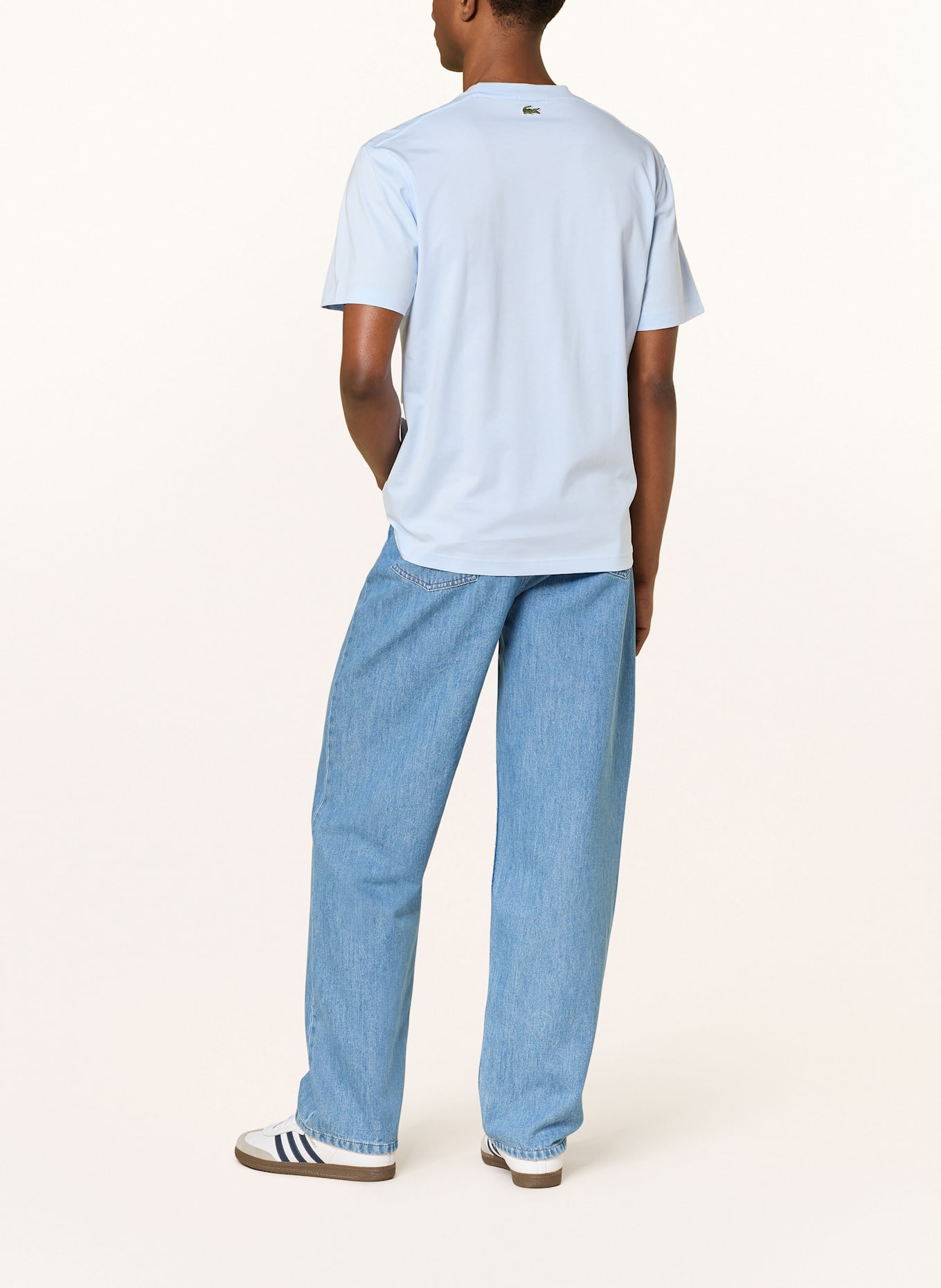 LACOSTE T-Shirt: HELLBLAU