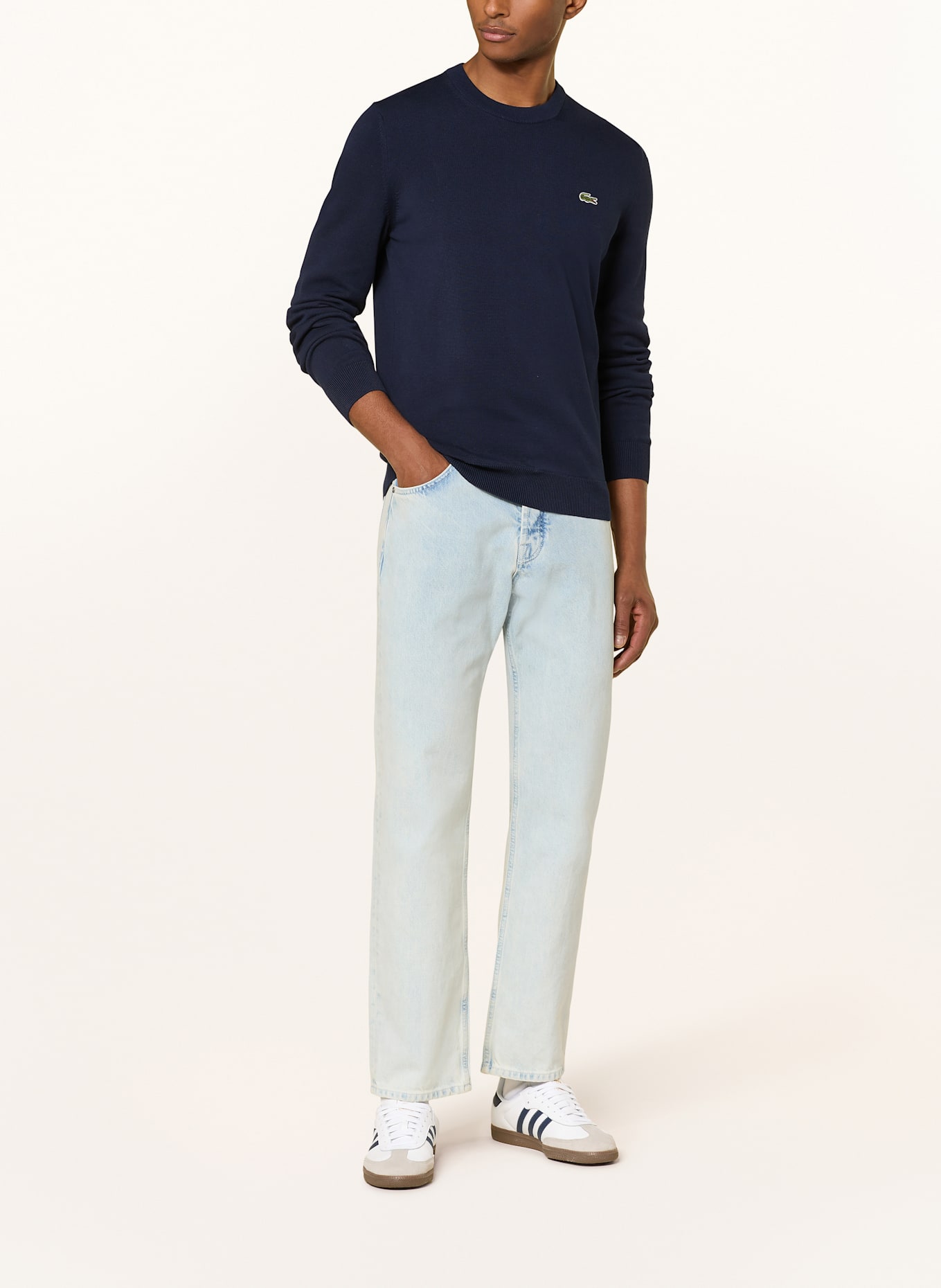 LACOSTE Pullover: DUNKELBLAU