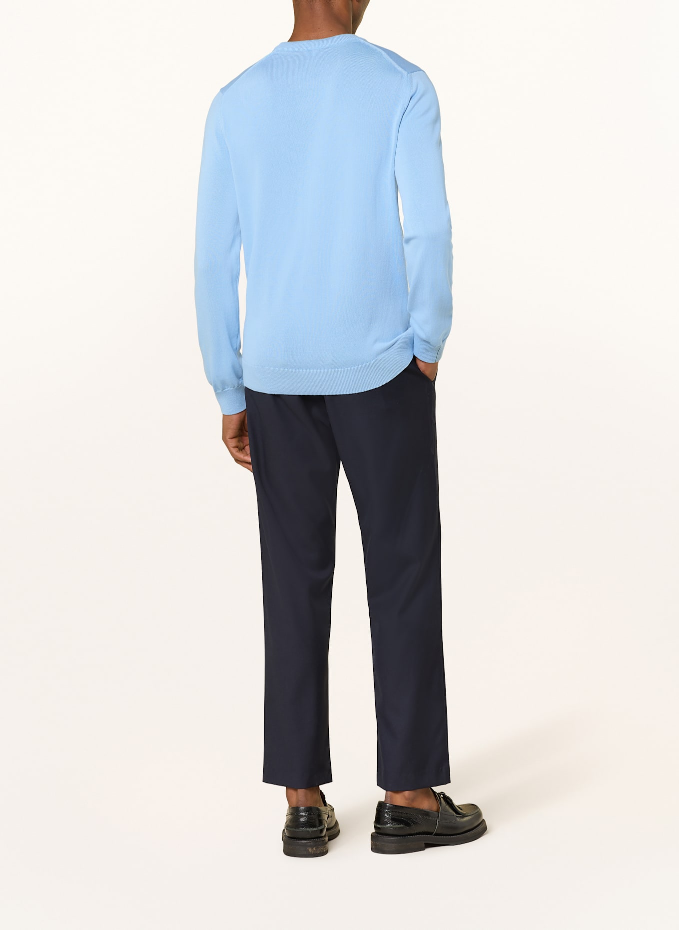 LACOSTE Pullover: HELLBLAU