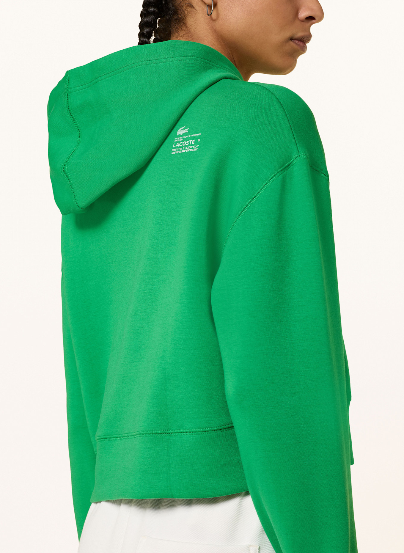 LACOSTE Hoodie: GRÜN