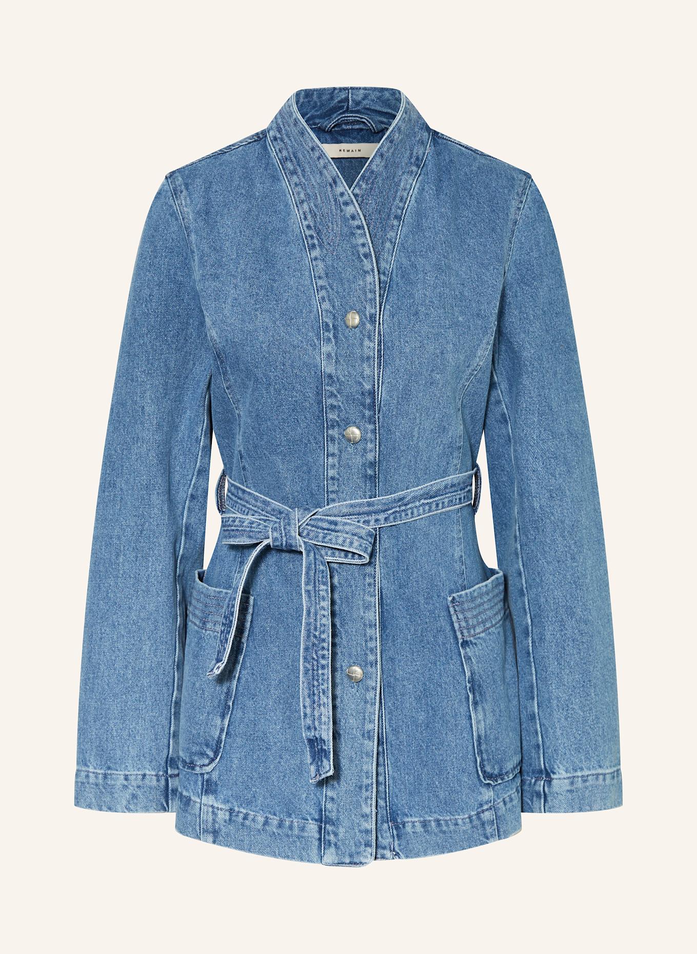 REMAIN Jeansjacke: BLAU