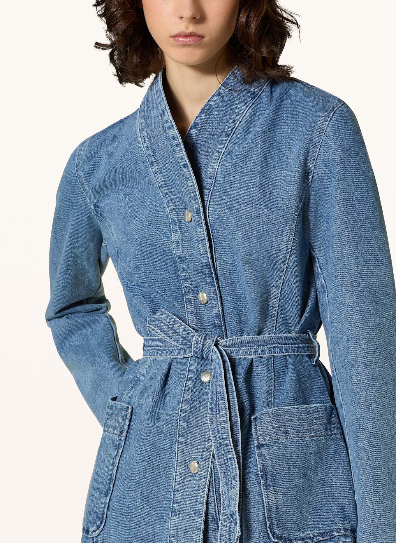 REMAIN Jeansjacke: BLAU