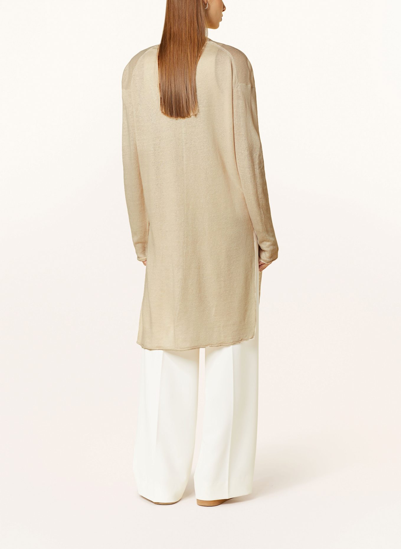 darling harbour Strickhülle aus Leinen: SAND