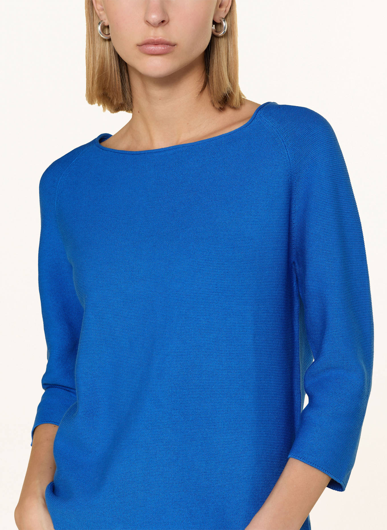 darling harbour Pullover mit 3/4-Arm: AZUR