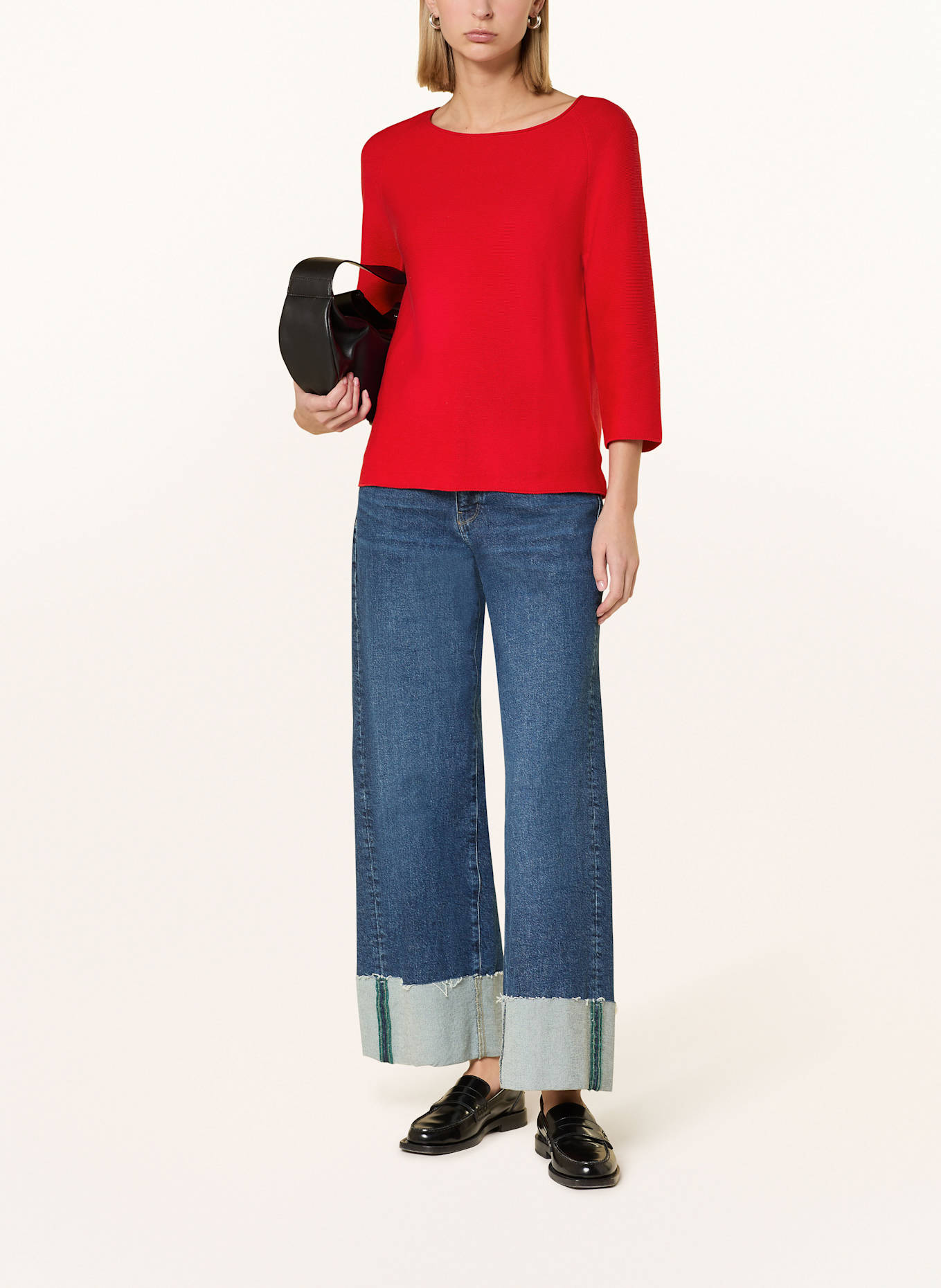 darling harbour Pull à manches 3/4: ROUGE