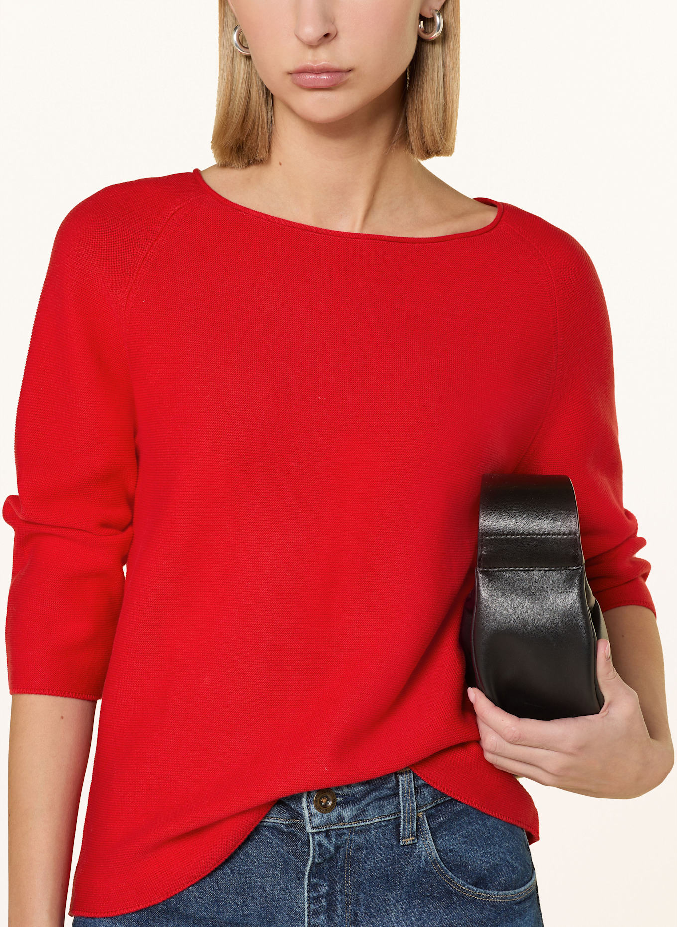 darling harbour Pull à manches 3/4: ROUGE