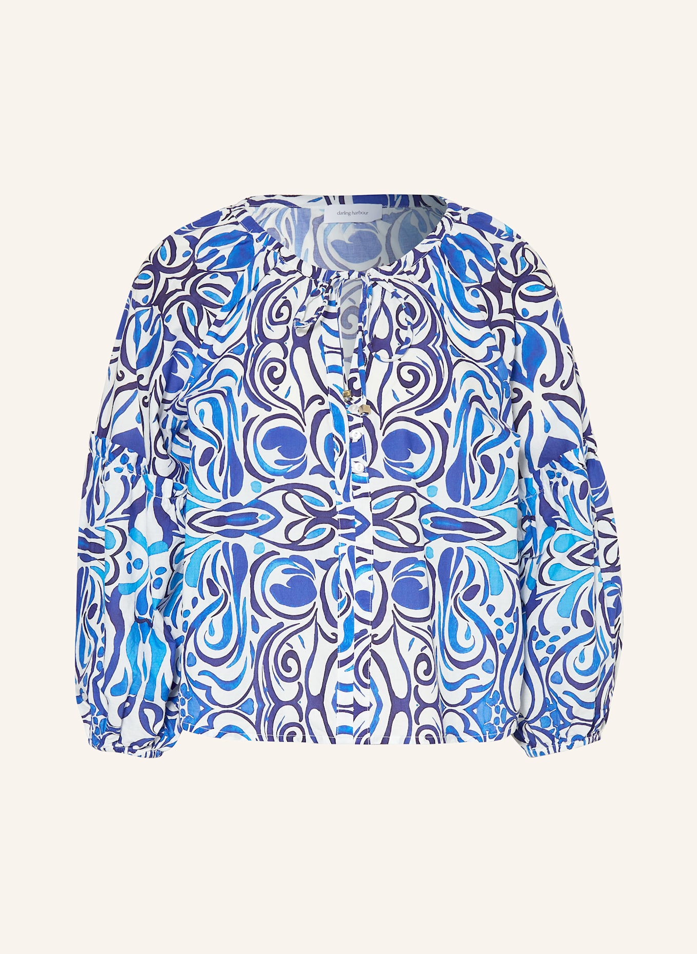 darling harbour Blusenshirt: BLAU / WEISS