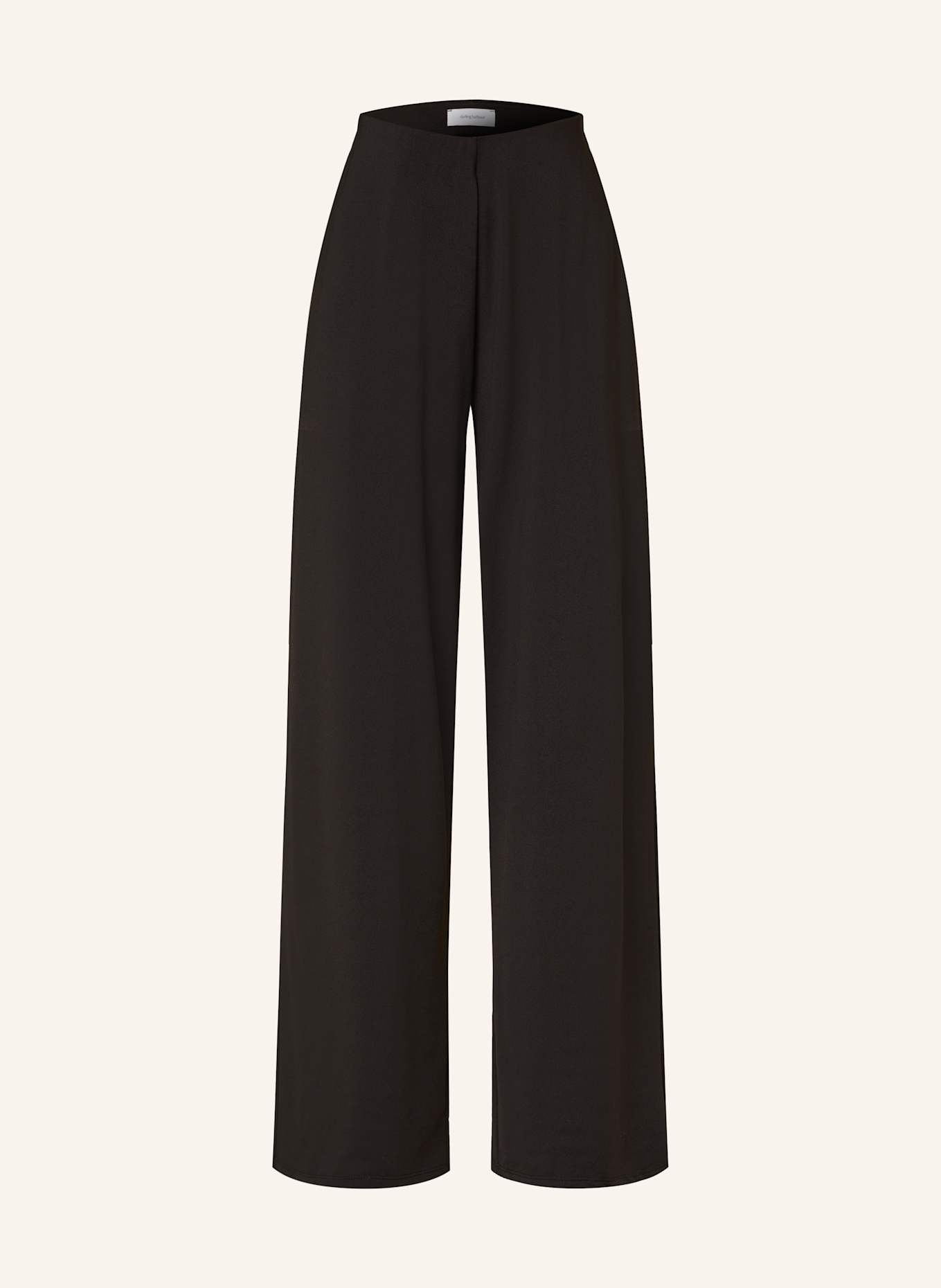 darling harbour Wide leg trousers: SCHWARZ