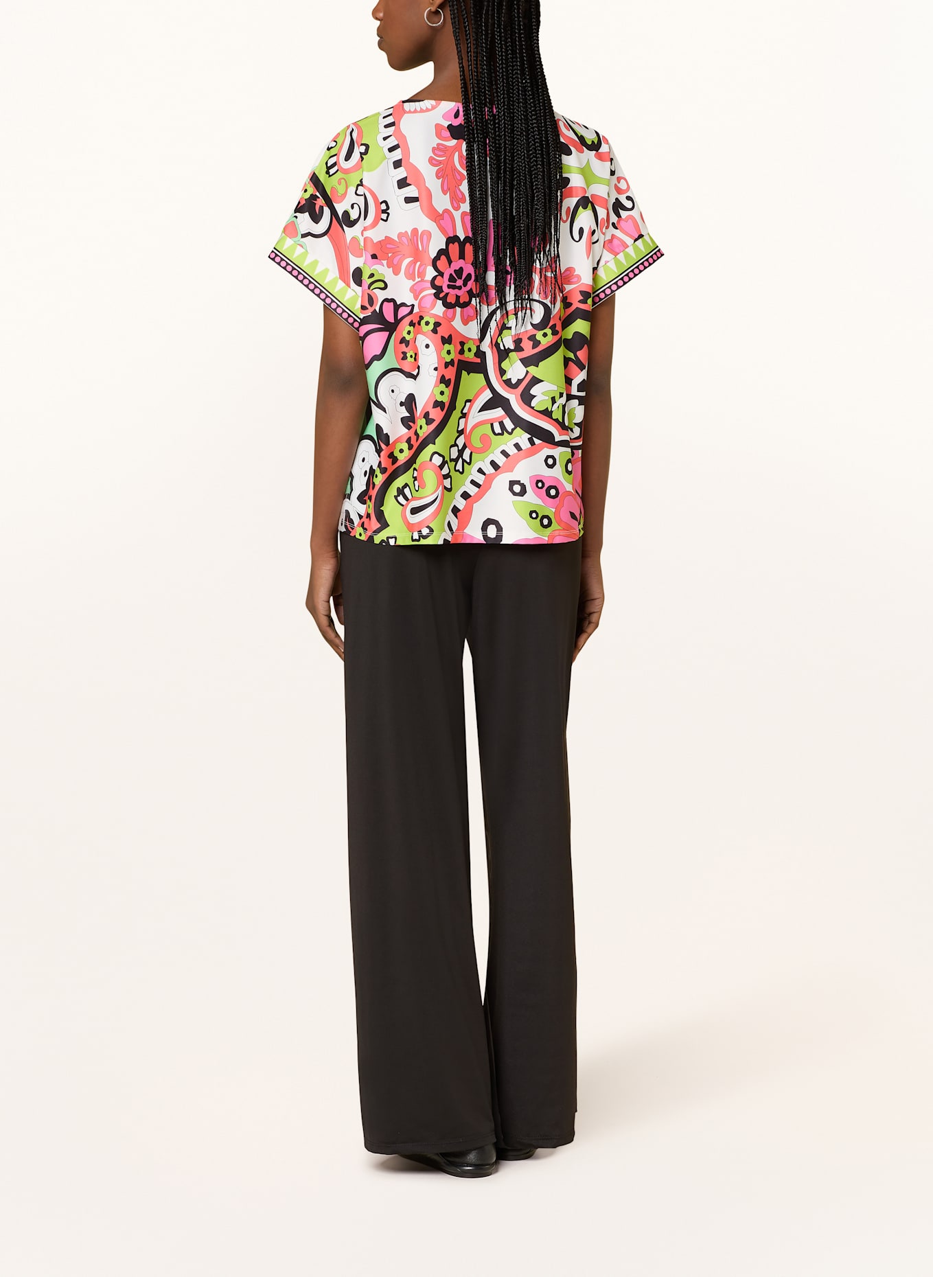 darling harbour Wide leg trousers: SCHWARZ