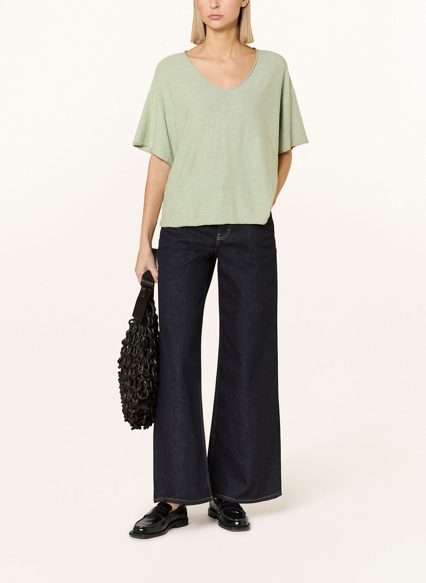 darling harbour Strickshirt: SALBEI