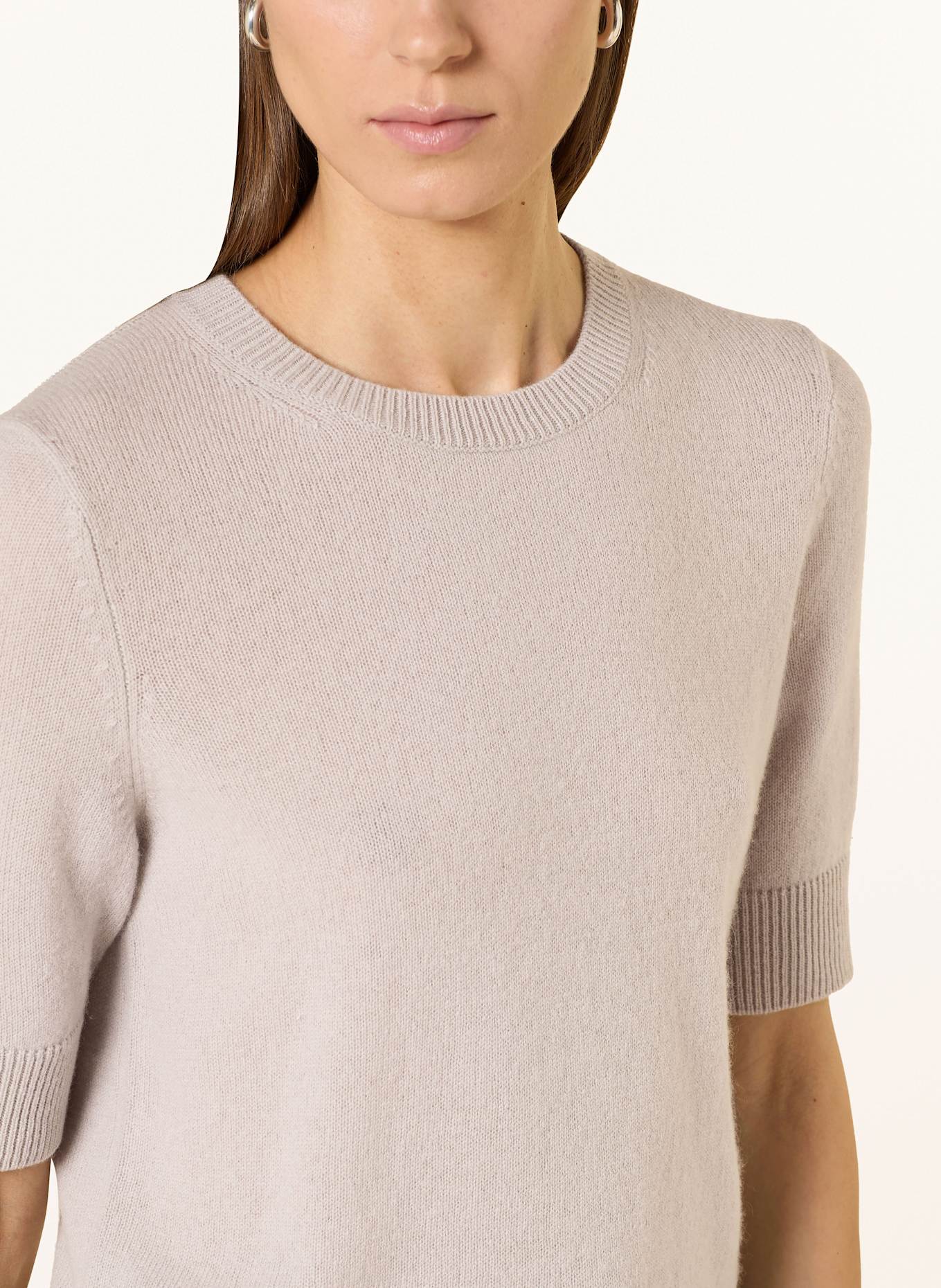 darling harbour Strickshirt mit Cashmere: KIESEL