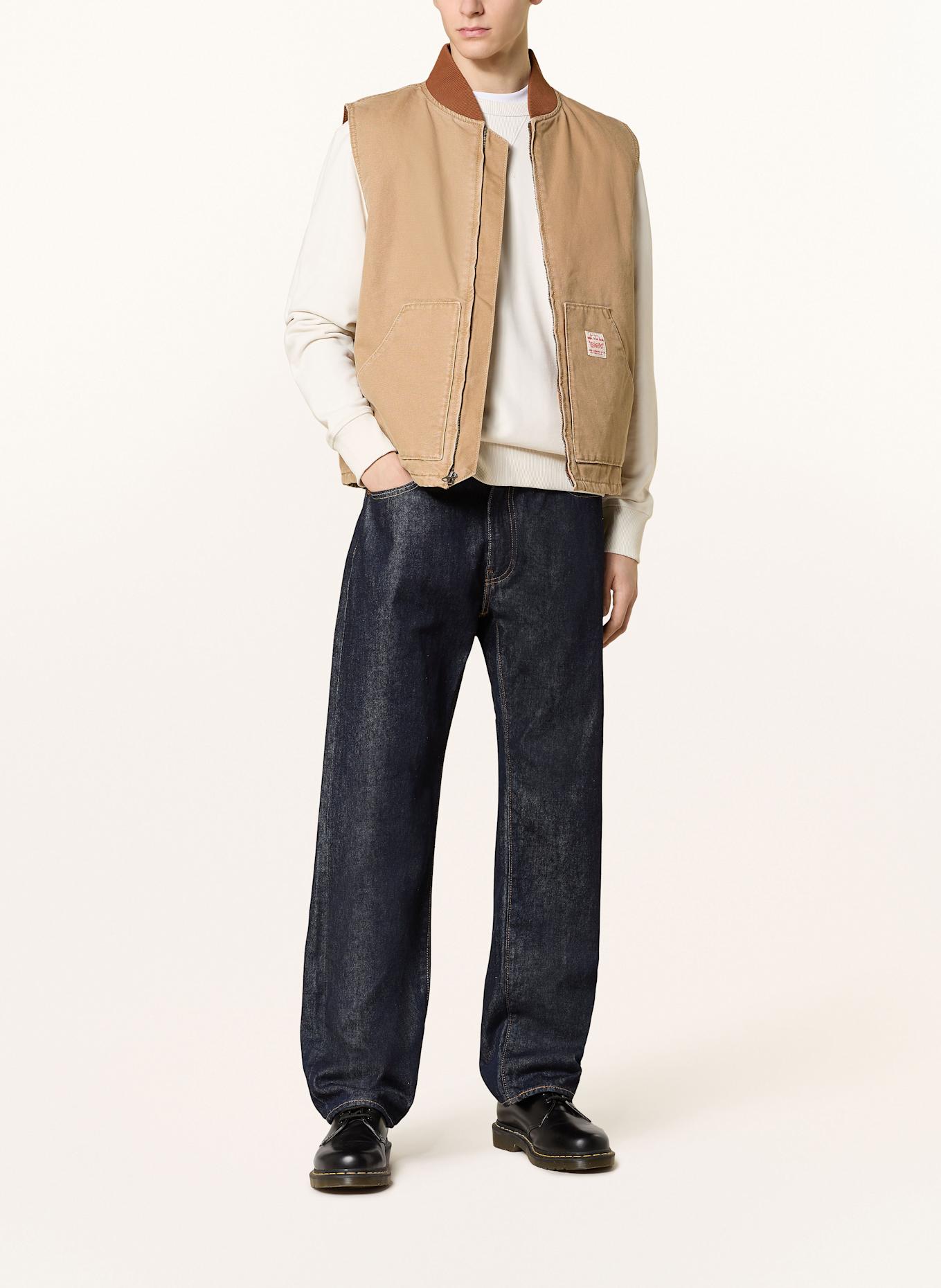 Levi's® Weste SANSOME: HELLBRAUN
