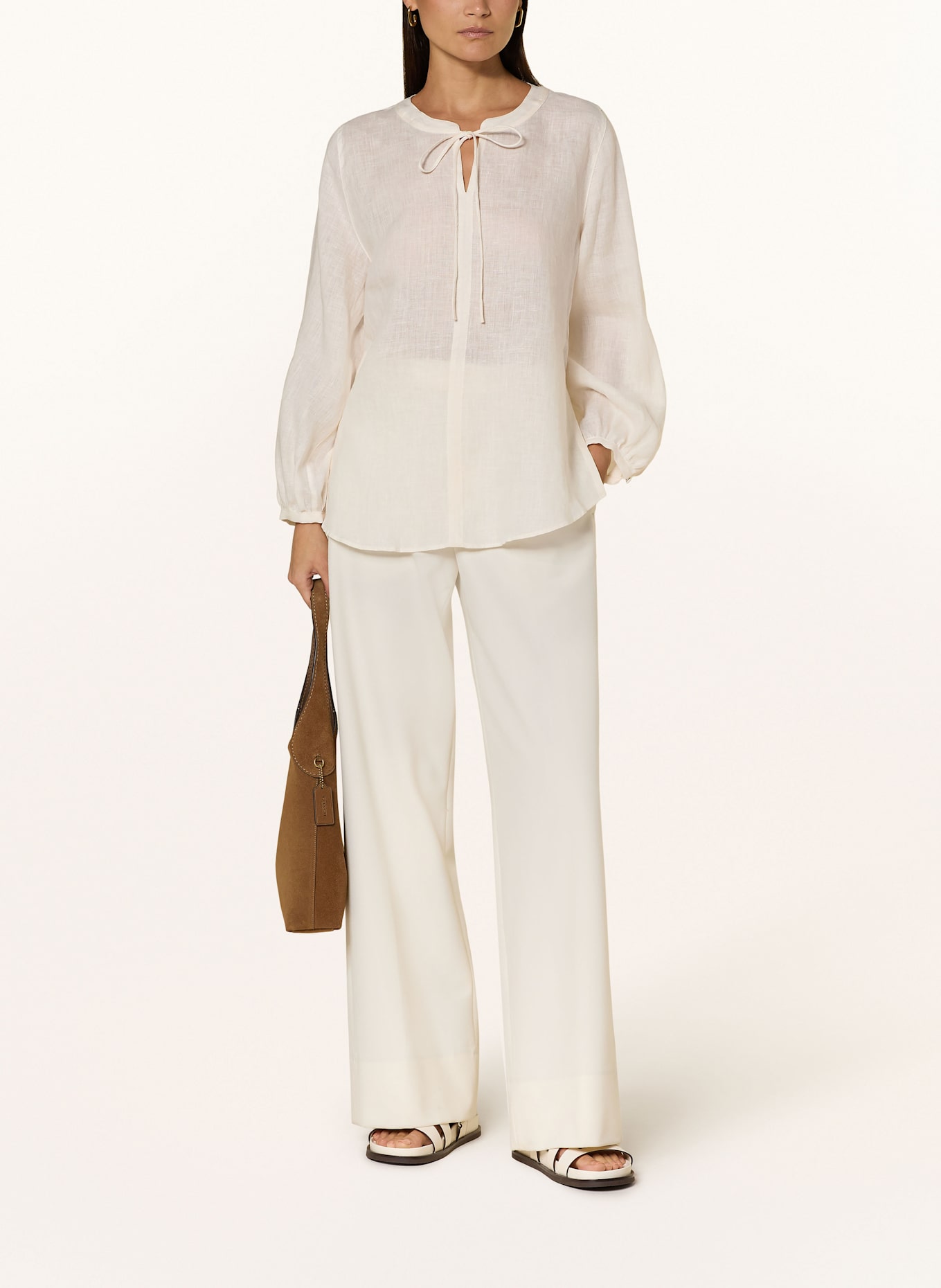 van Laack Halenka VL-ZORINA-SVKN ze lnu: REŽNÁ