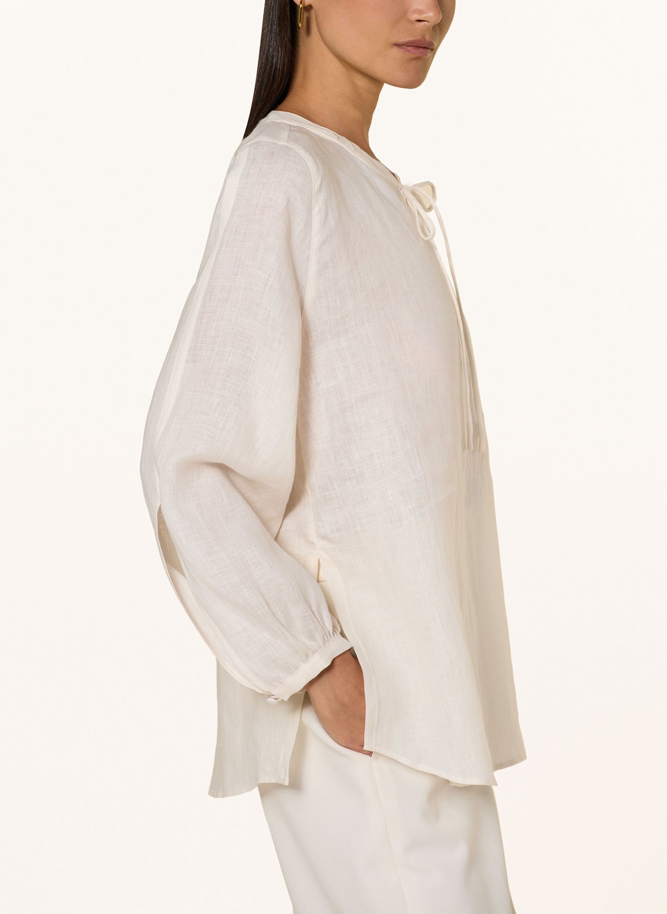 van Laack Halenka VL-ZORINA-SVKN ze lnu: REŽNÁ