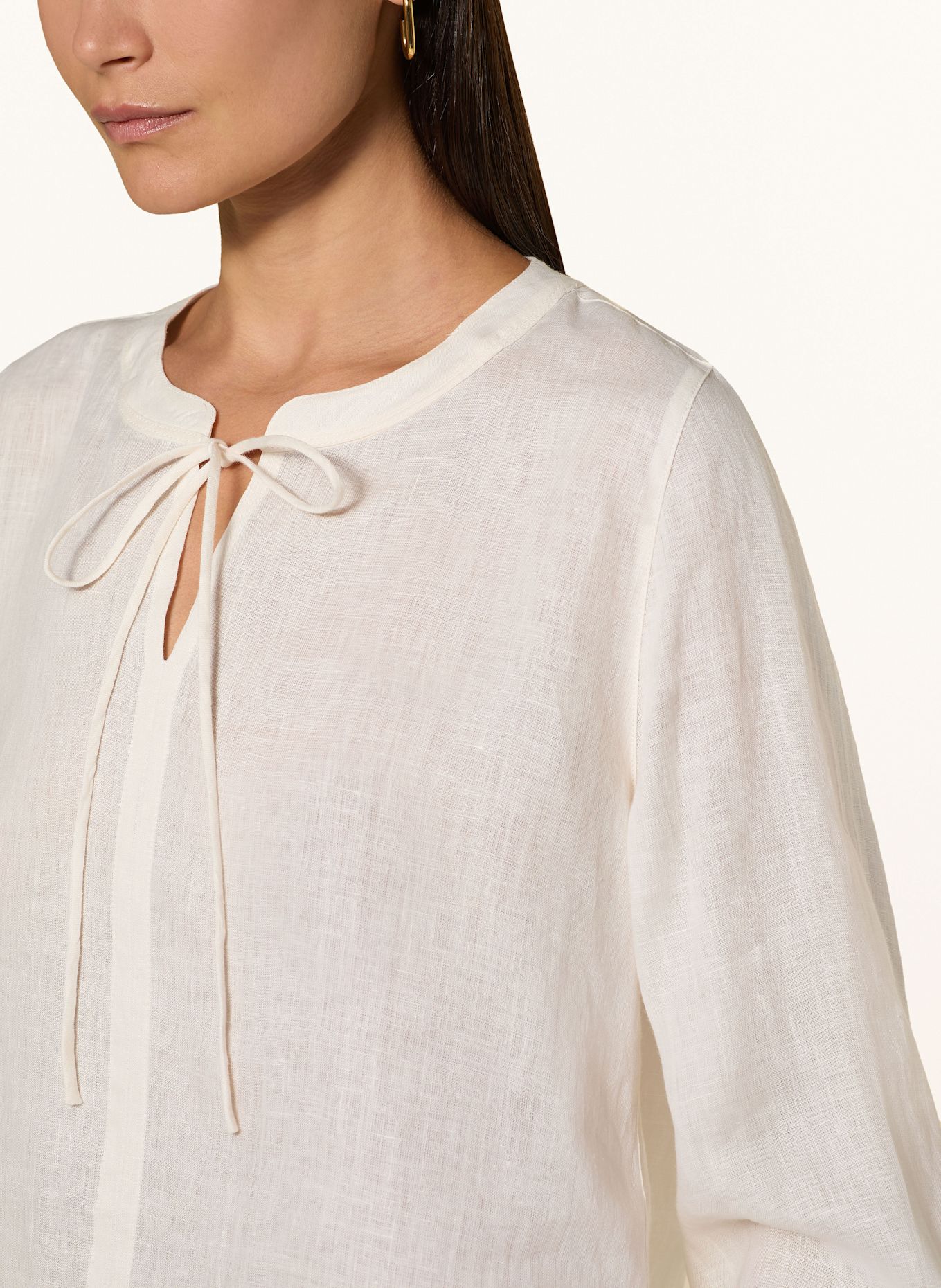 van Laack Halenka VL-ZORINA-SVKN ze lnu: REŽNÁ