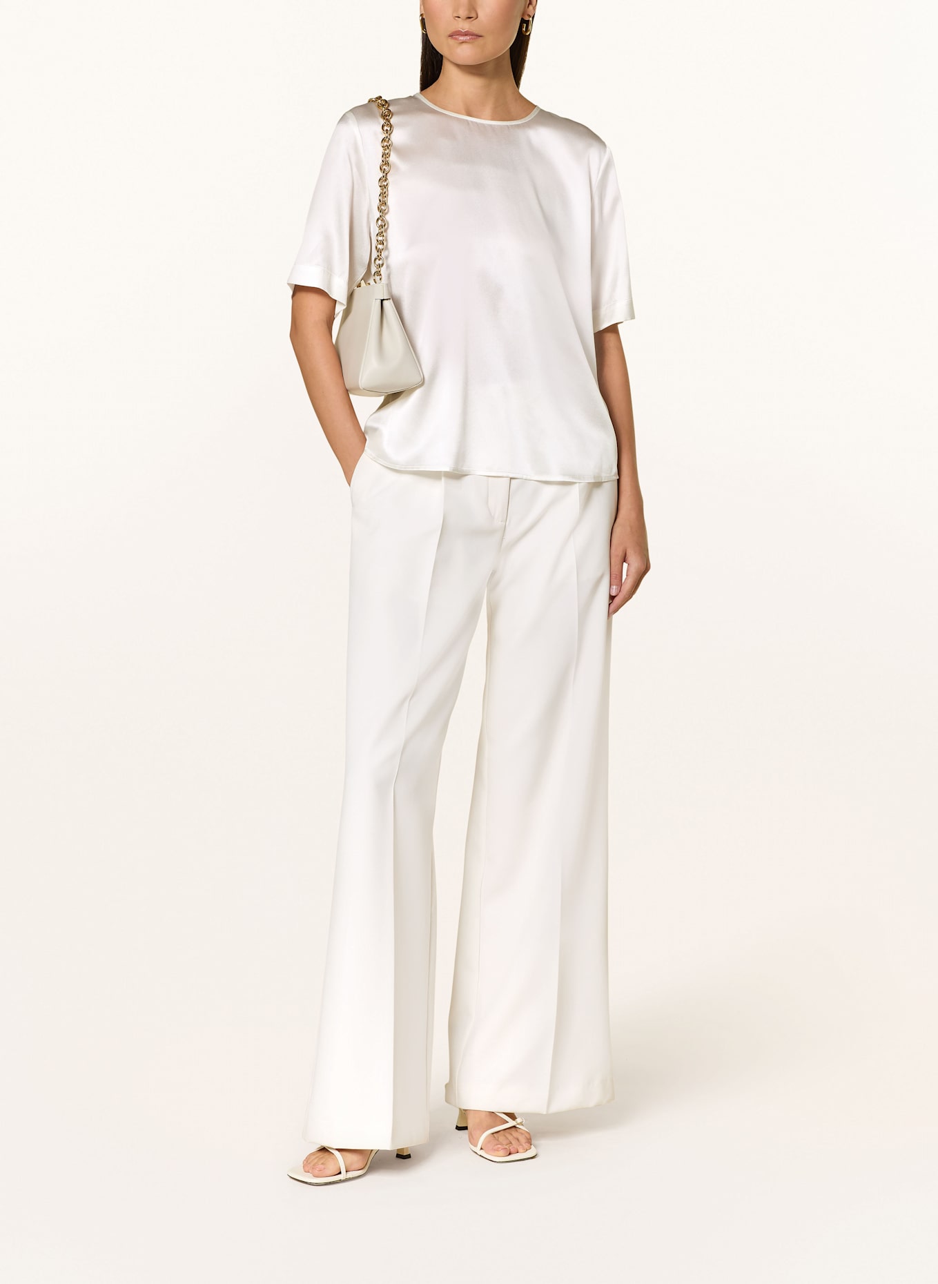 van Laack Silk shirt blouse VL-TANIMA-XX, Color: WHITE (Image 2)