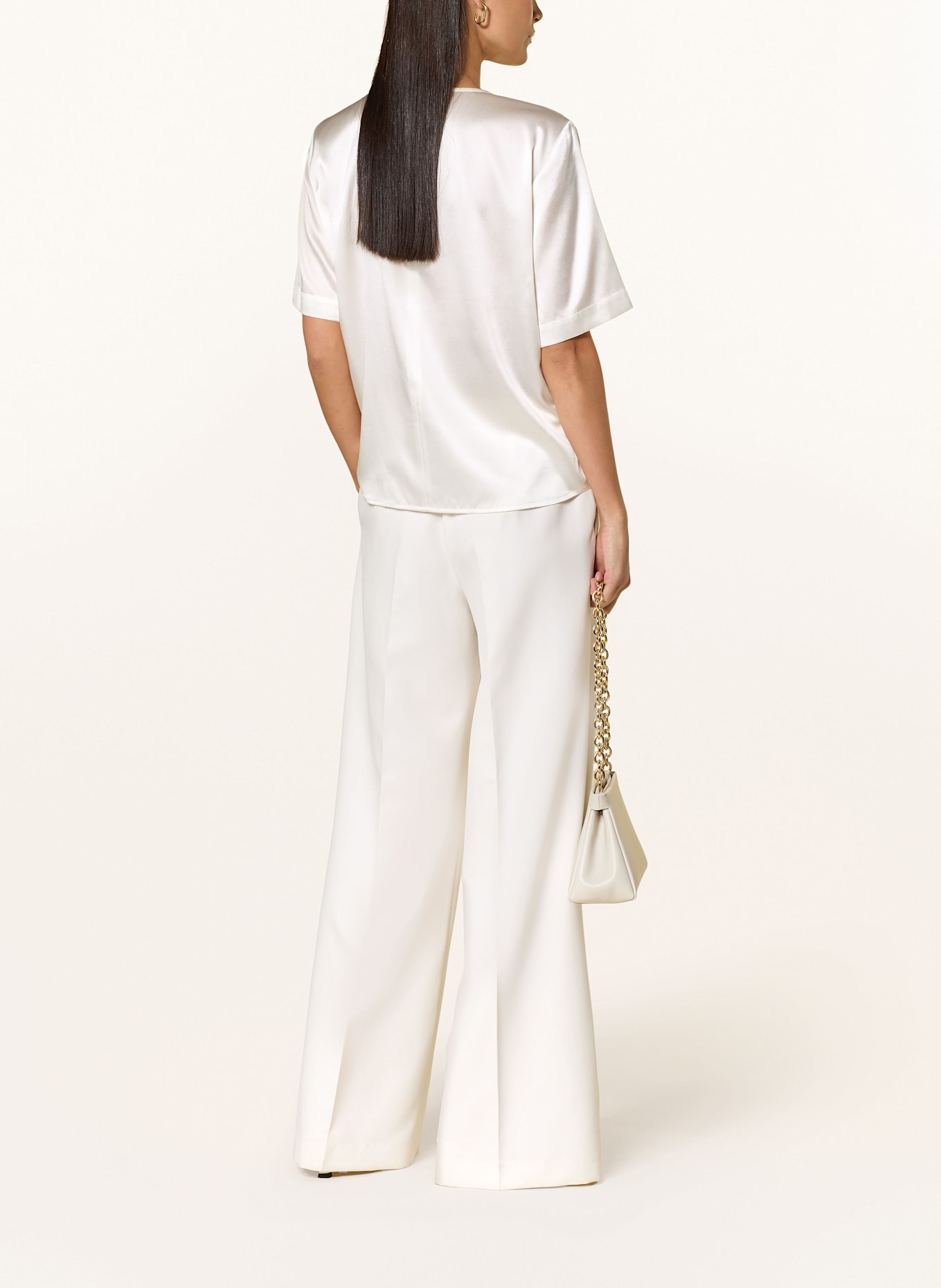 van Laack Silk shirt blouse VL-TANIMA-XX, Color: WHITE (Image 3)
