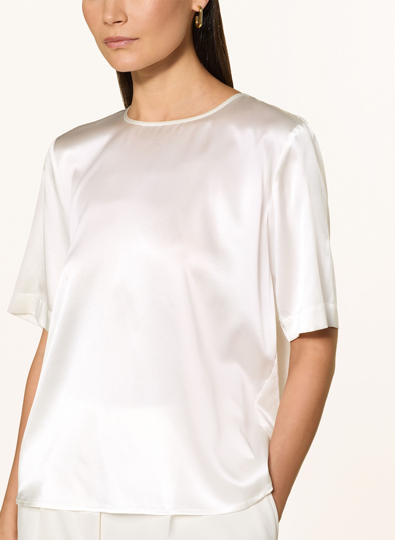 van Laack Silk shirt blouse VL-TANIMA-XX, Color: WHITE (Image 4)