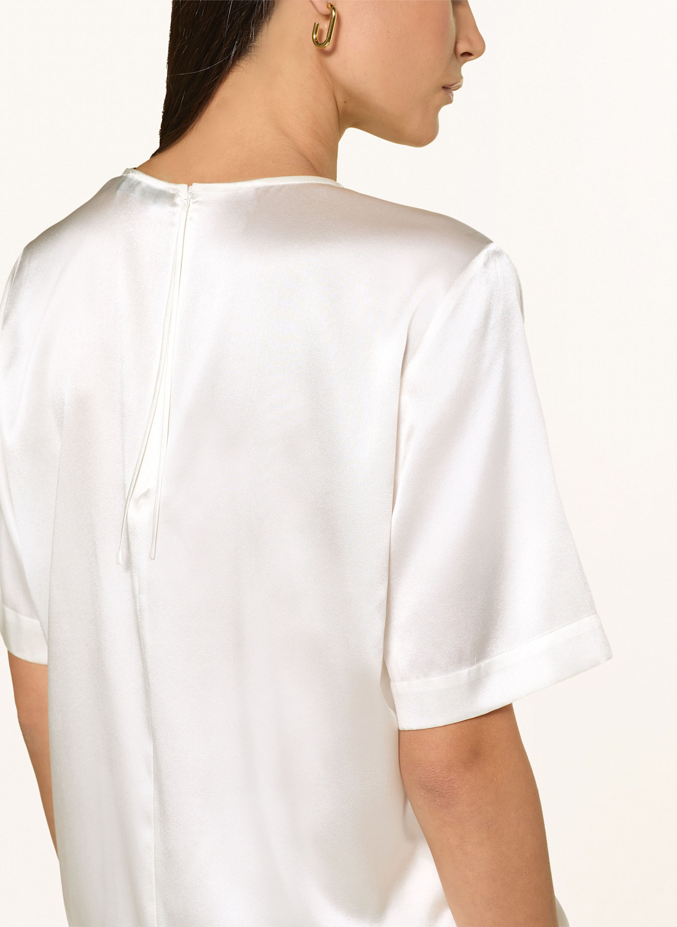 van Laack Silk shirt blouse VL-TANIMA-XX, Color: WHITE (Image 5)
