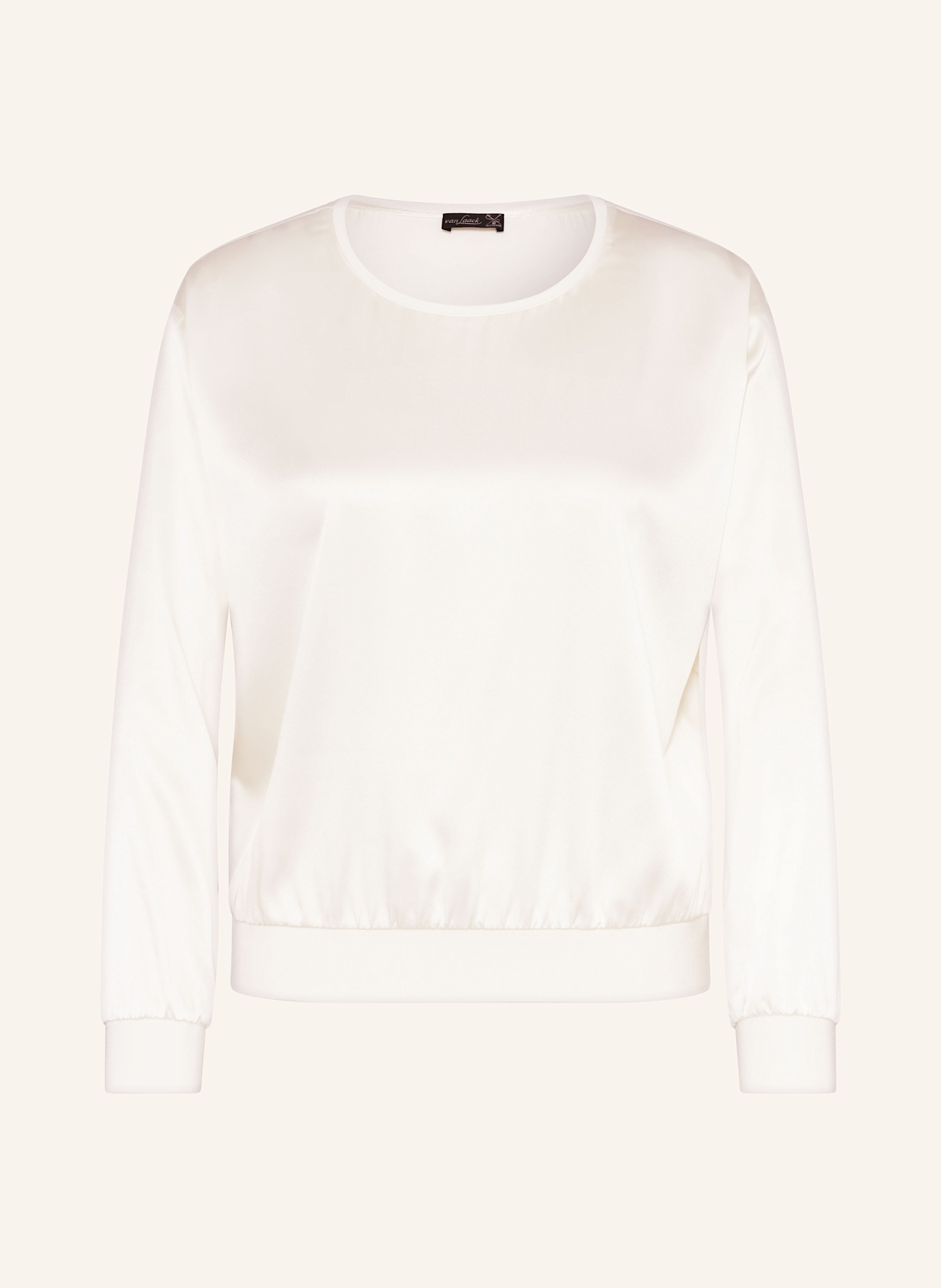 van Laack Silk shirt blouse VL-LENIAS-XX, Color: WHITE (Image 1)
