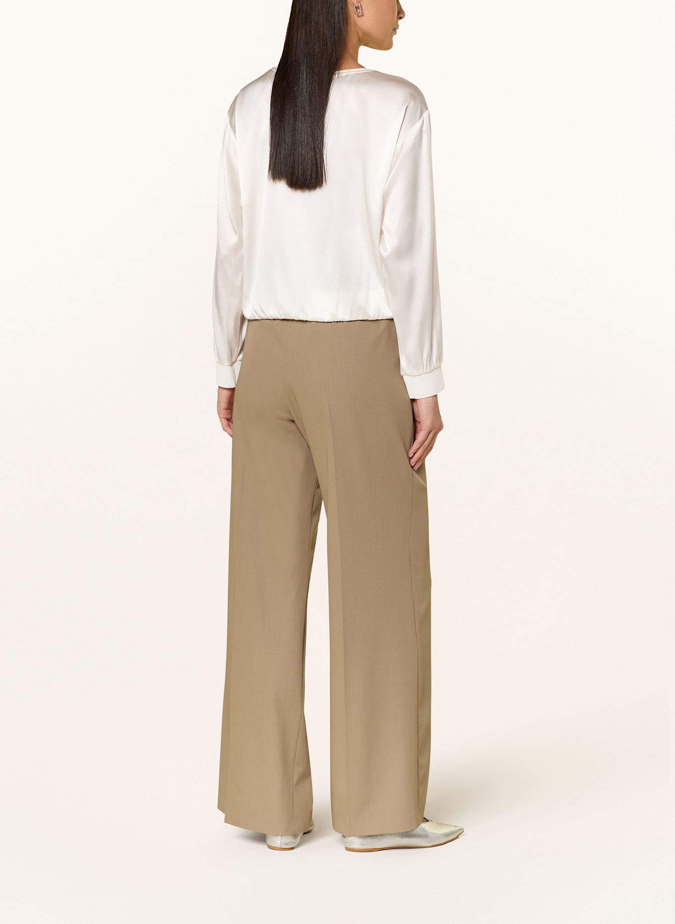 van Laack Silk shirt blouse VL-LENIAS-XX, Color: WHITE (Image 3)