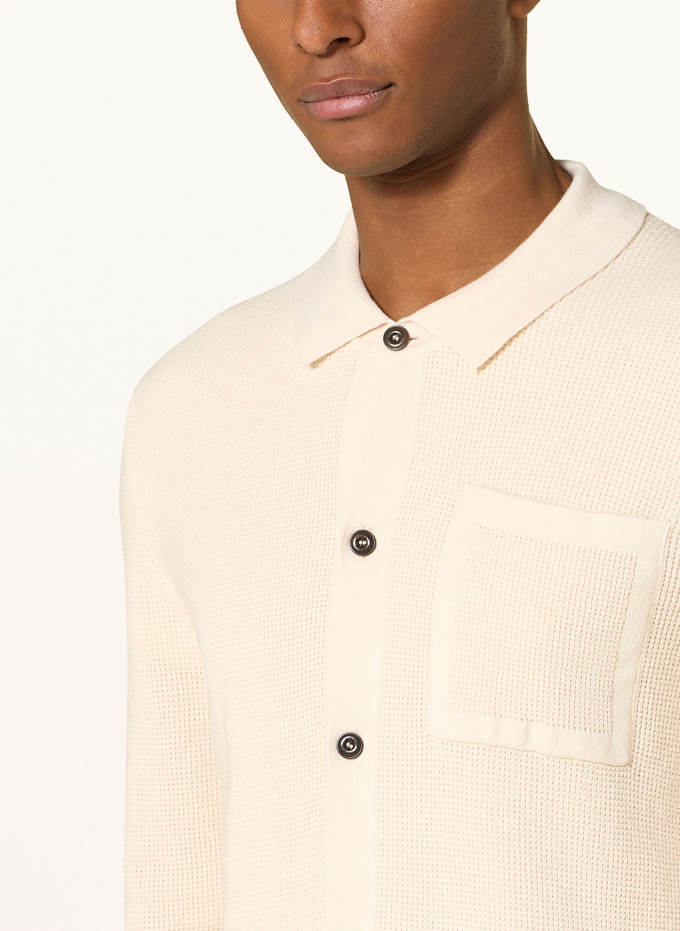 JOOP! JEANS Strickjacke ORLANO: BEIGE