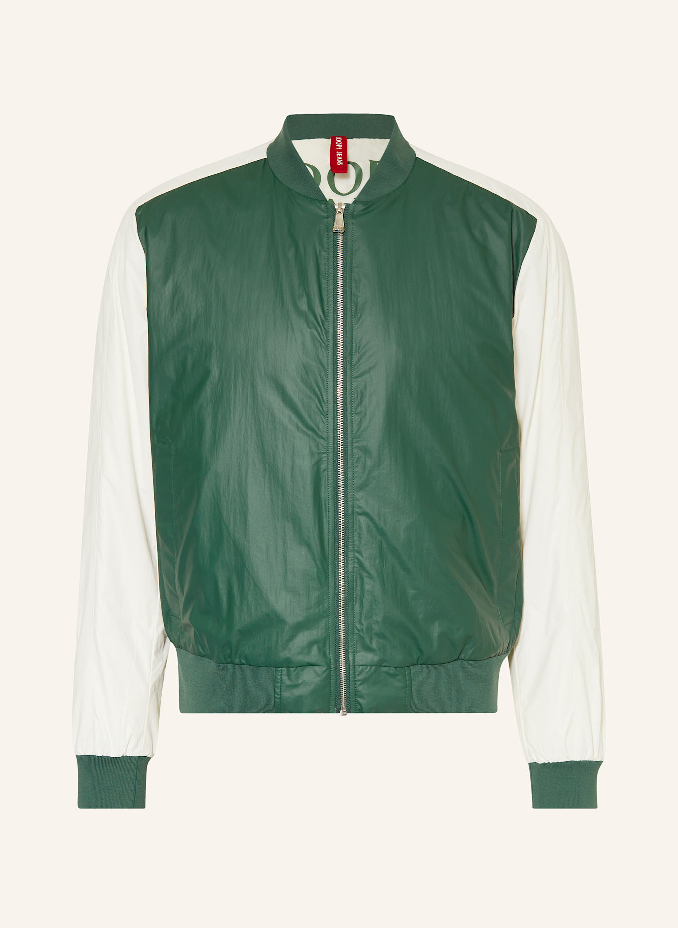 JOOP! JEANS Blouson PIETRO: GRÜN / WEISS