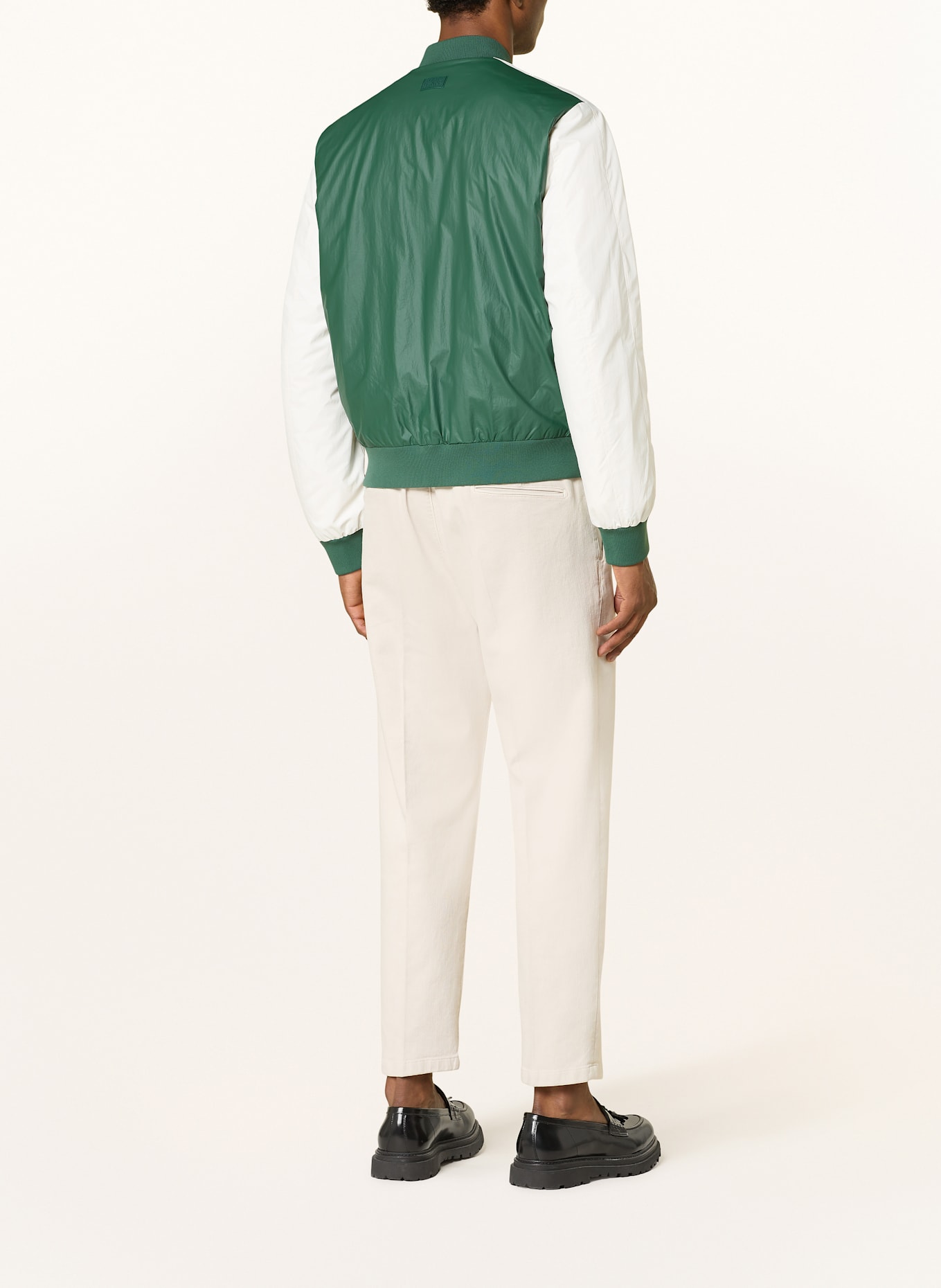 JOOP! JEANS Blouson PIETRO: GRÜN / WEISS