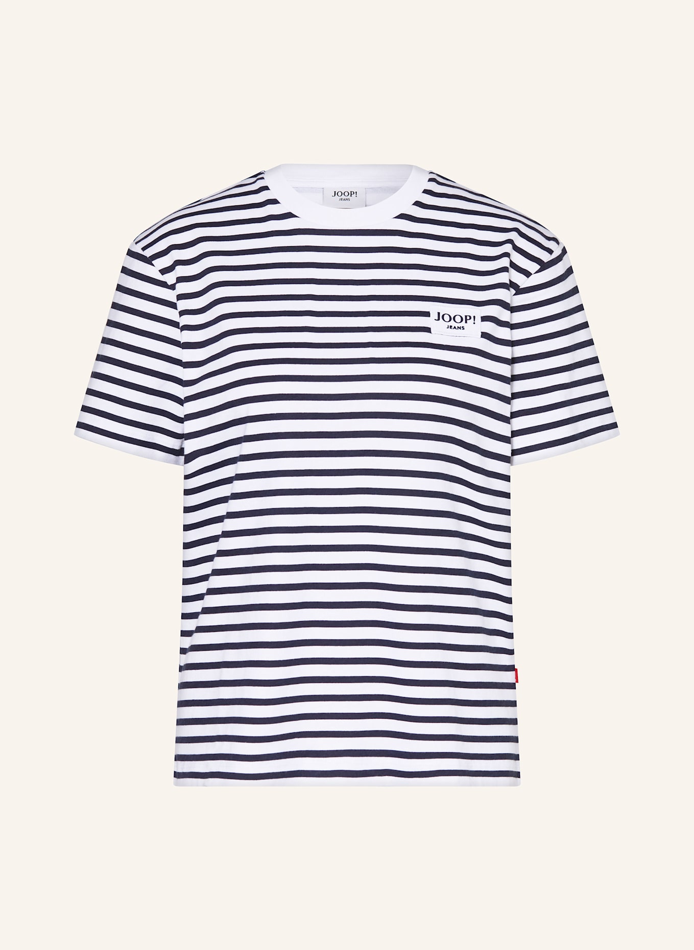 JOOP! JEANS T-shirt: GRANATOWY / BIAŁY