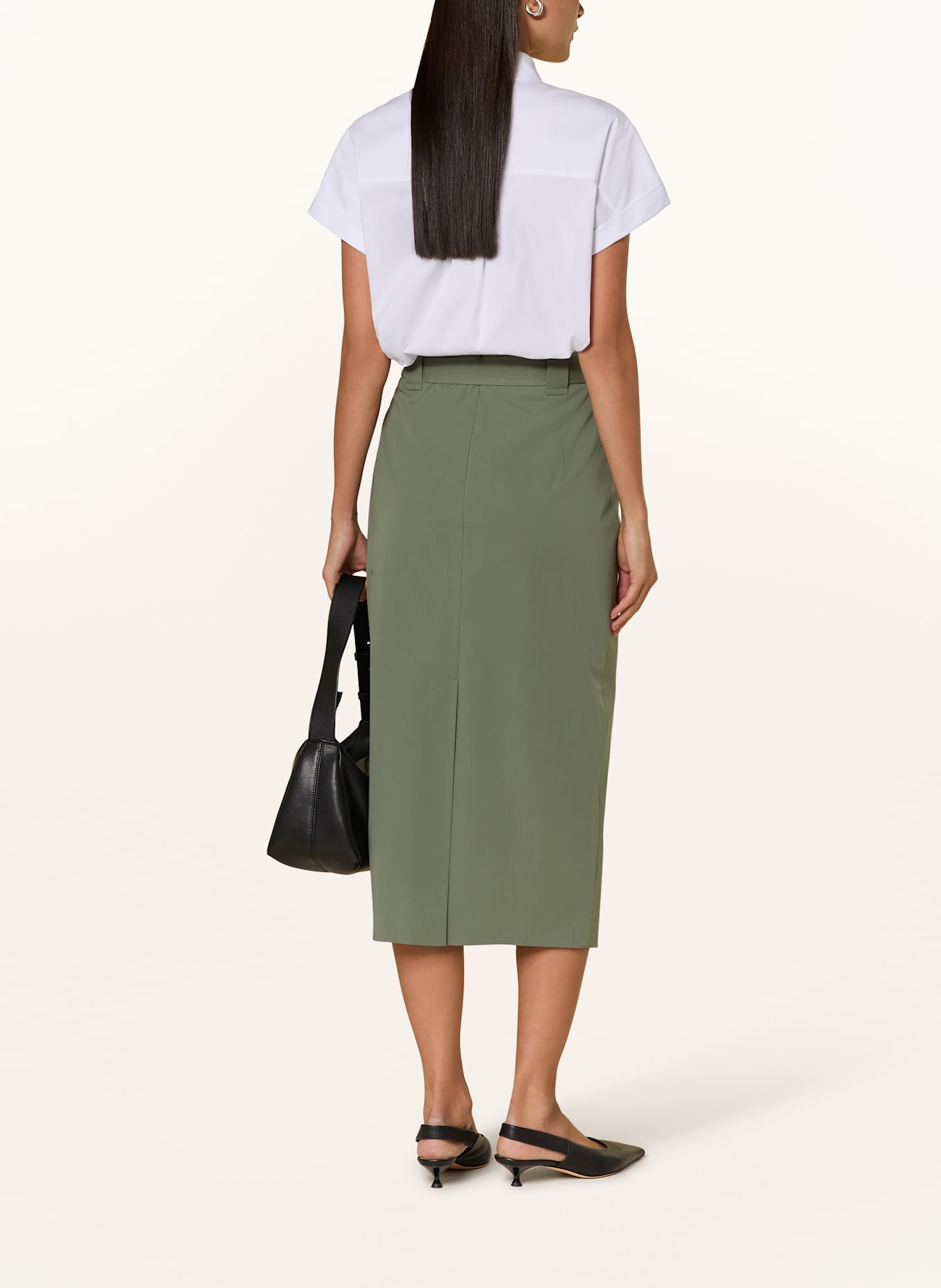 windsor. Rock in Wickeloptik: GRÜN