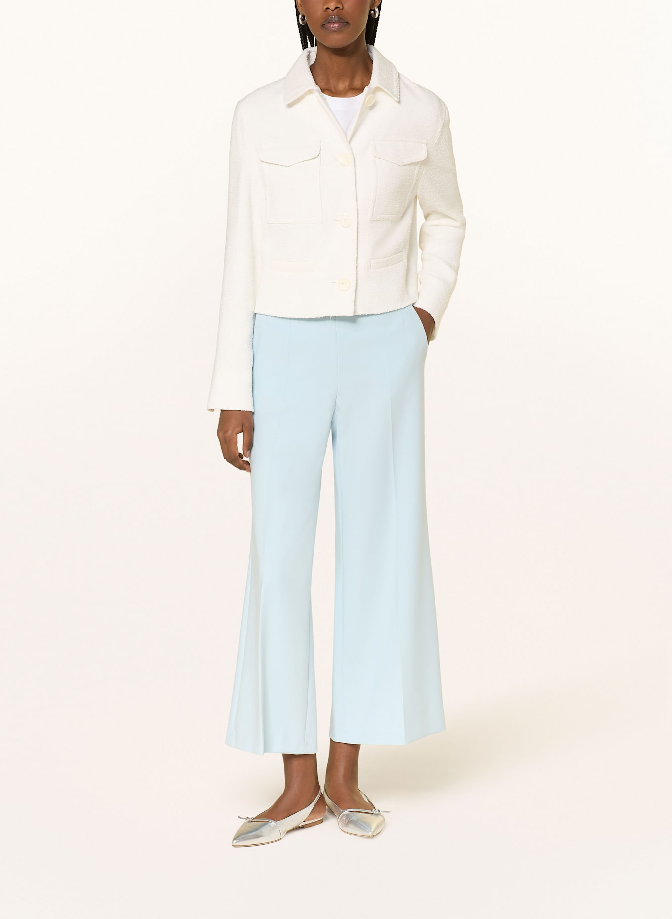 windsor. Bouclé-Blazer, Farbe: WEISS (Bild 2)