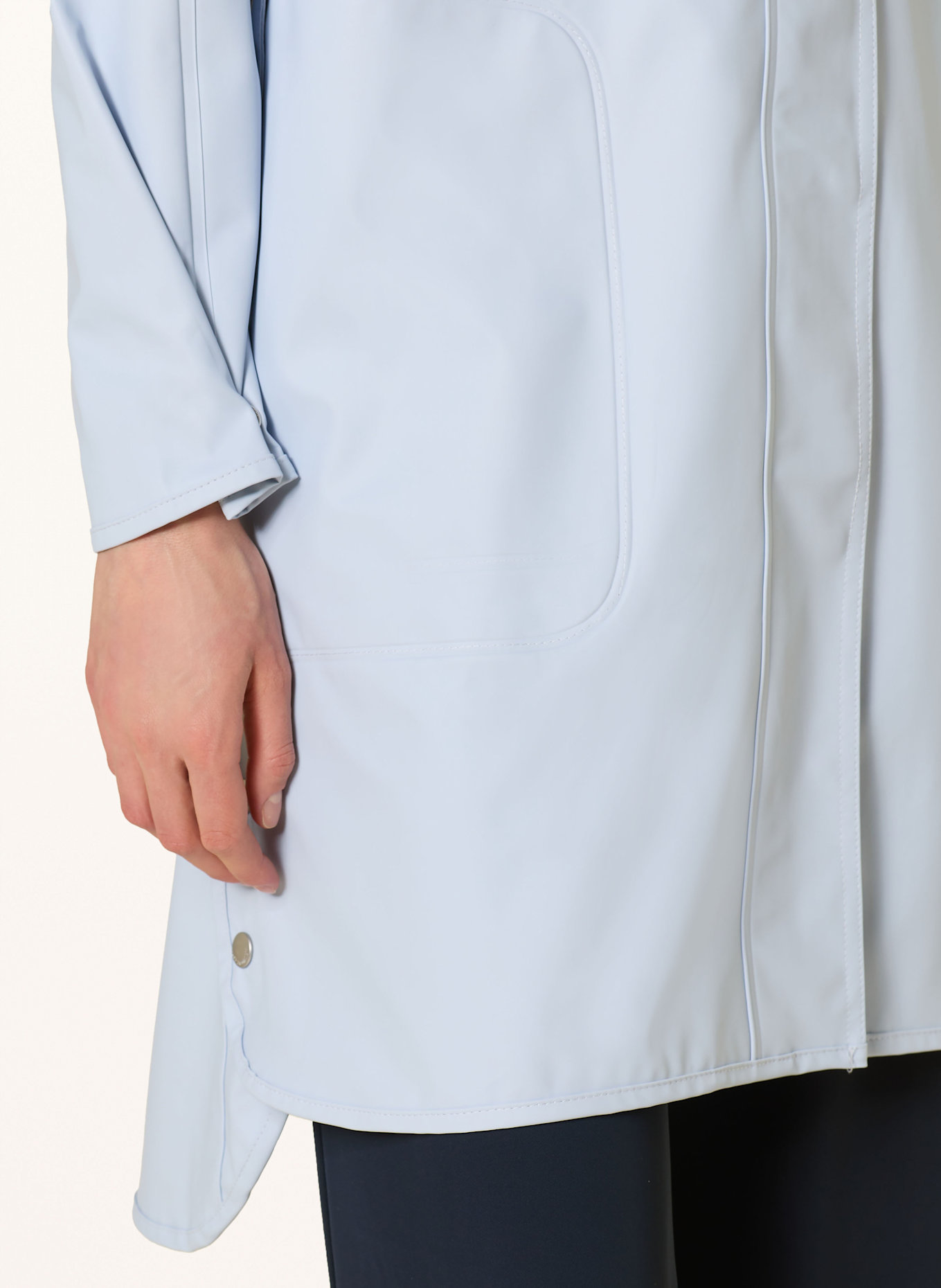 ILSE JACOBSEN Regenmantel RAIN71: HELLBLAU