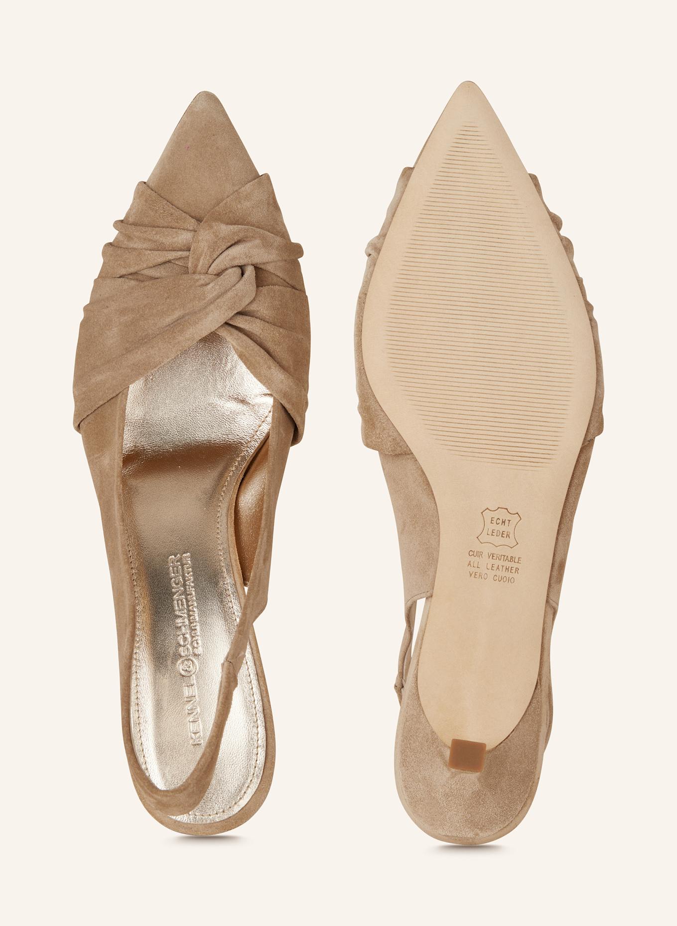 KENNEL & SCHMENGER Slingpumps RICO: BEIGE