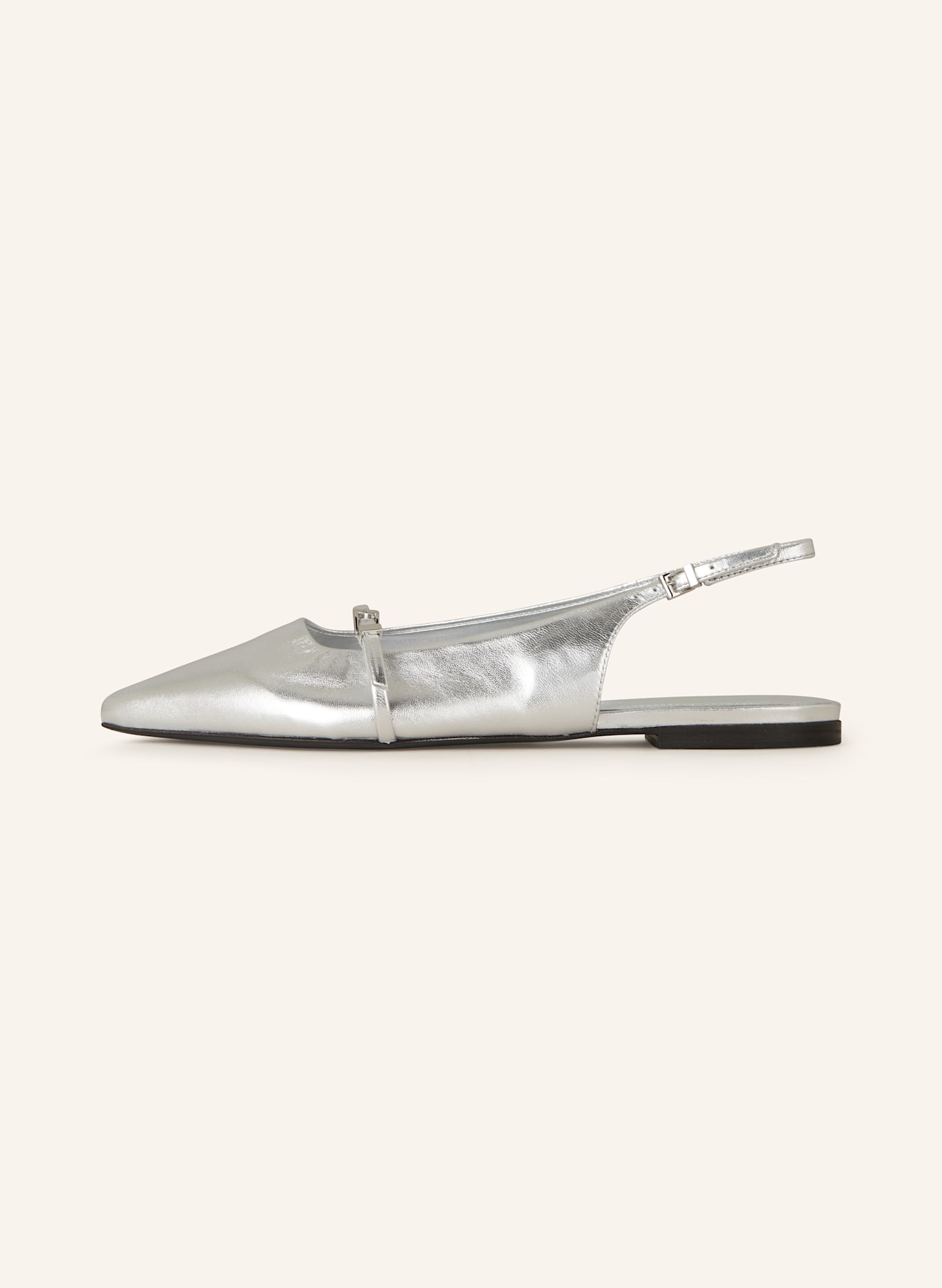 KENNEL & SCHMENGER Slingballerinas GRETA: SILBER