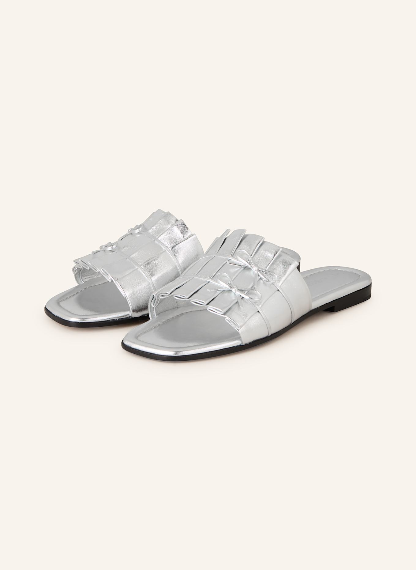 KENNEL & SCHMENGER Mules HOLLY: SILVER