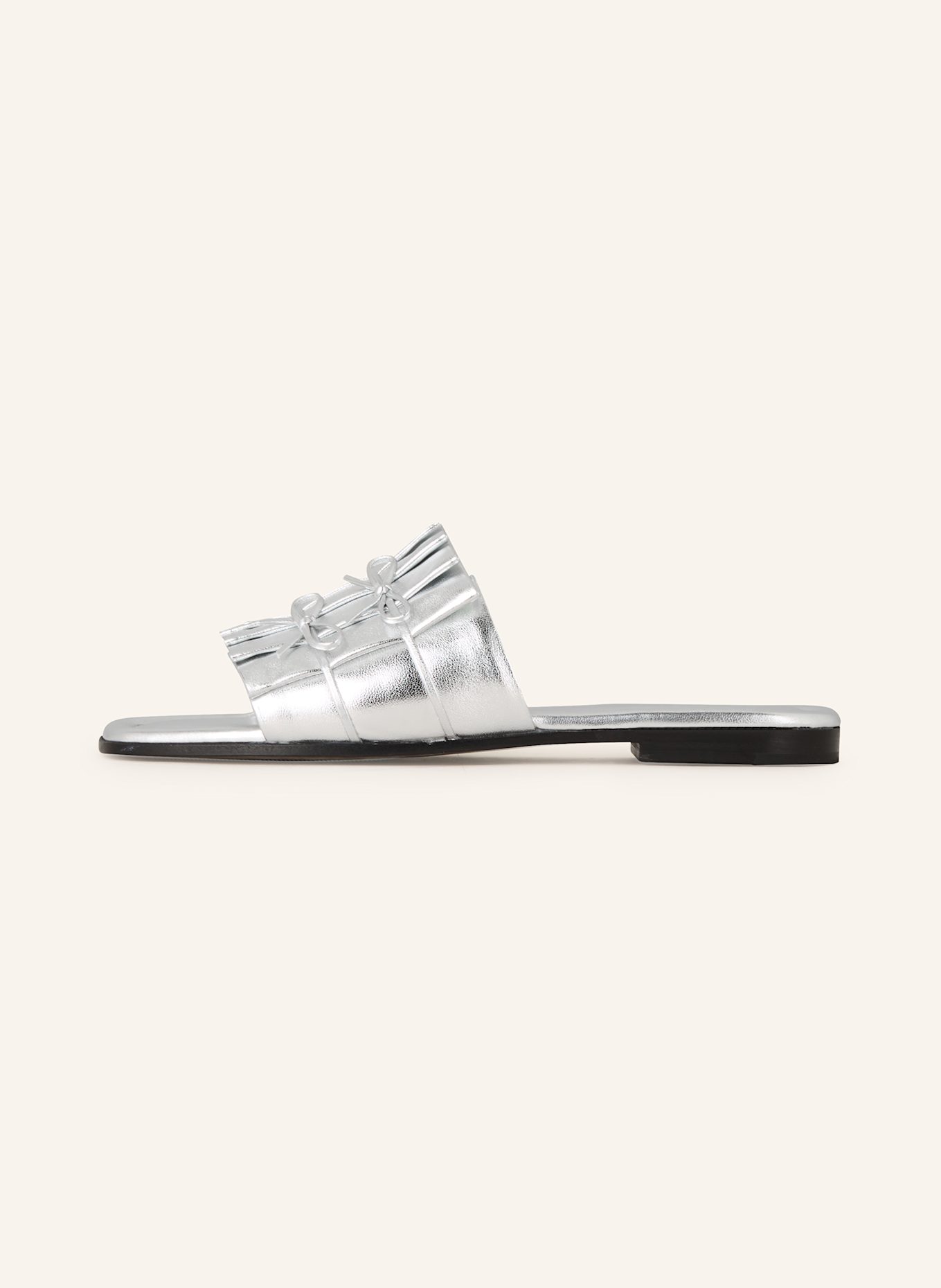 KENNEL & SCHMENGER Mules HOLLY: SILVER