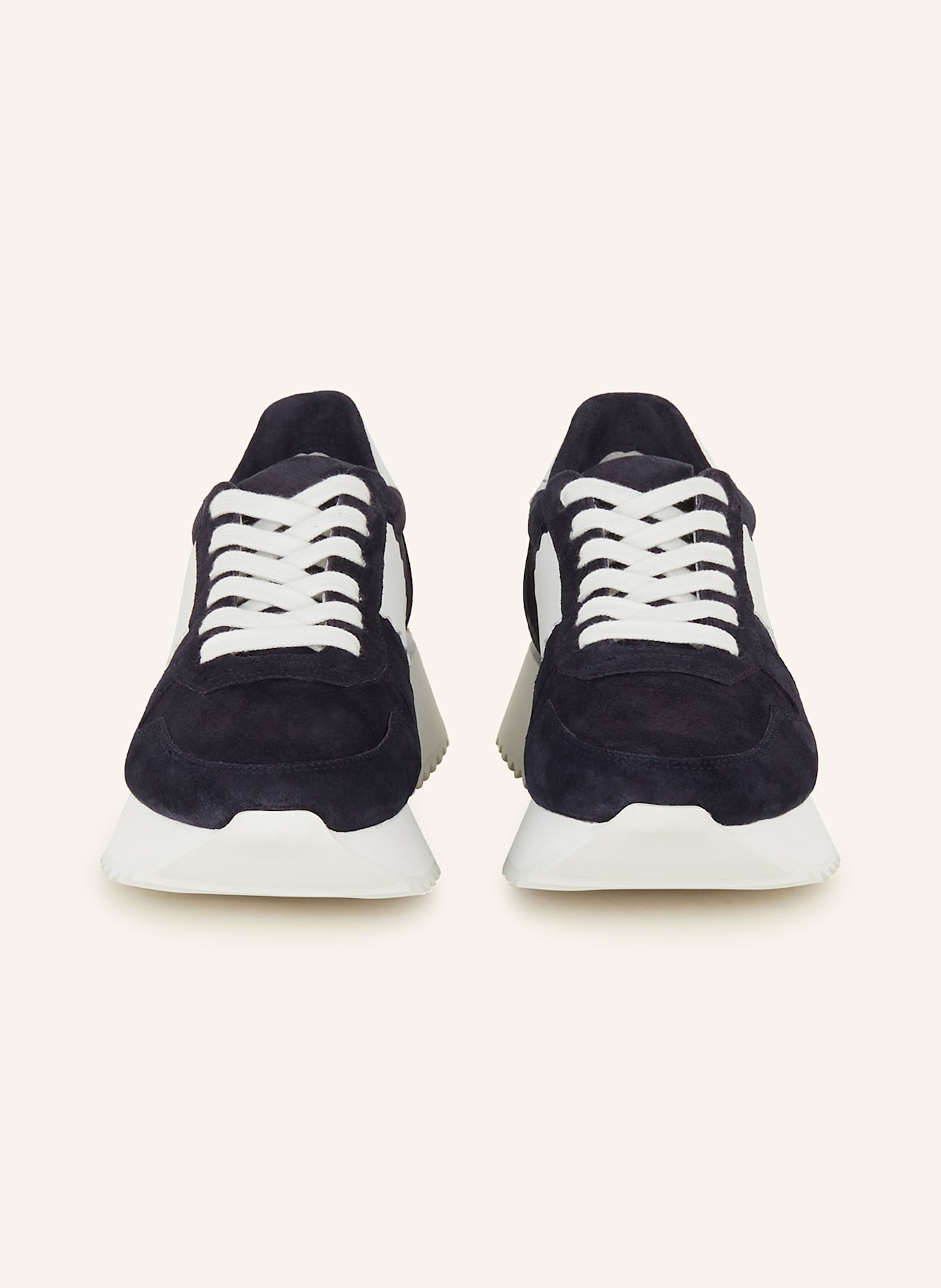 KENNEL & SCHMENGER Sneaker FLASH: DUNKELBLAU / WEISS