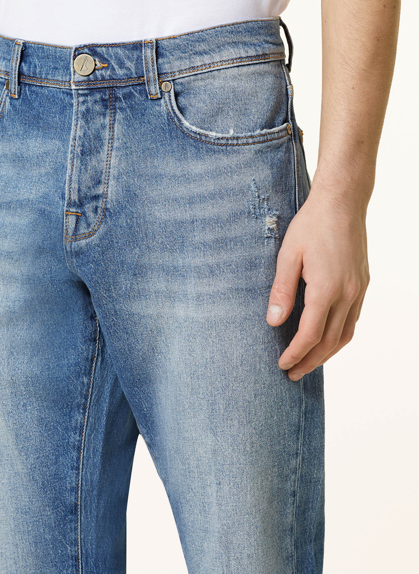 GOLDGARN DENIM Jeans RHEINAU Relaxed Fit: 1010 Vintageblue