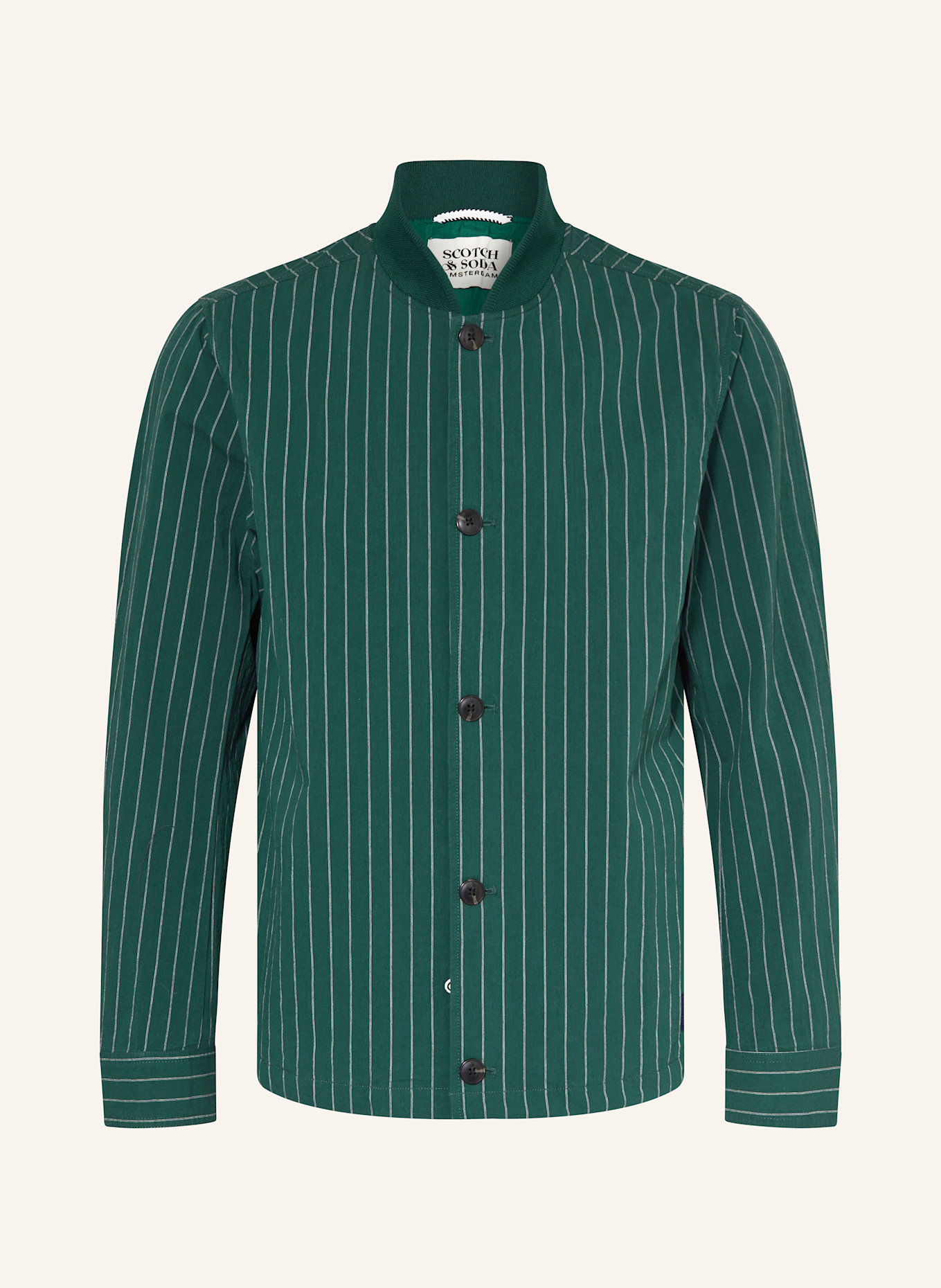 SCOTCH & SODA Blouson, Farbe: DUNKELGRÜN/ WEISS (Bild 1)