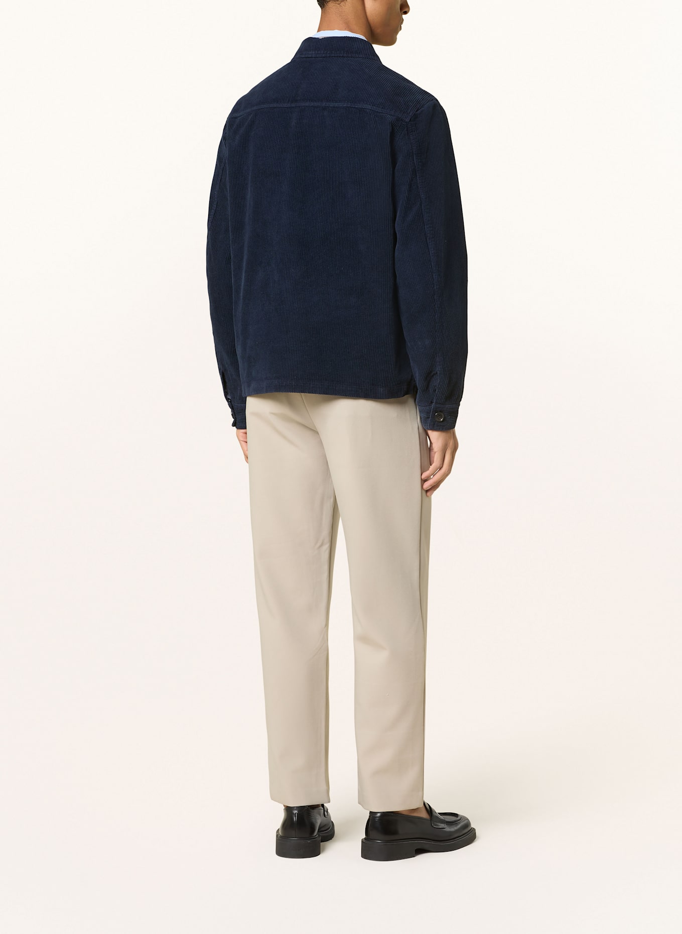 SCOTCH & SODA Cord-Overjacket: DUNKELBLAU