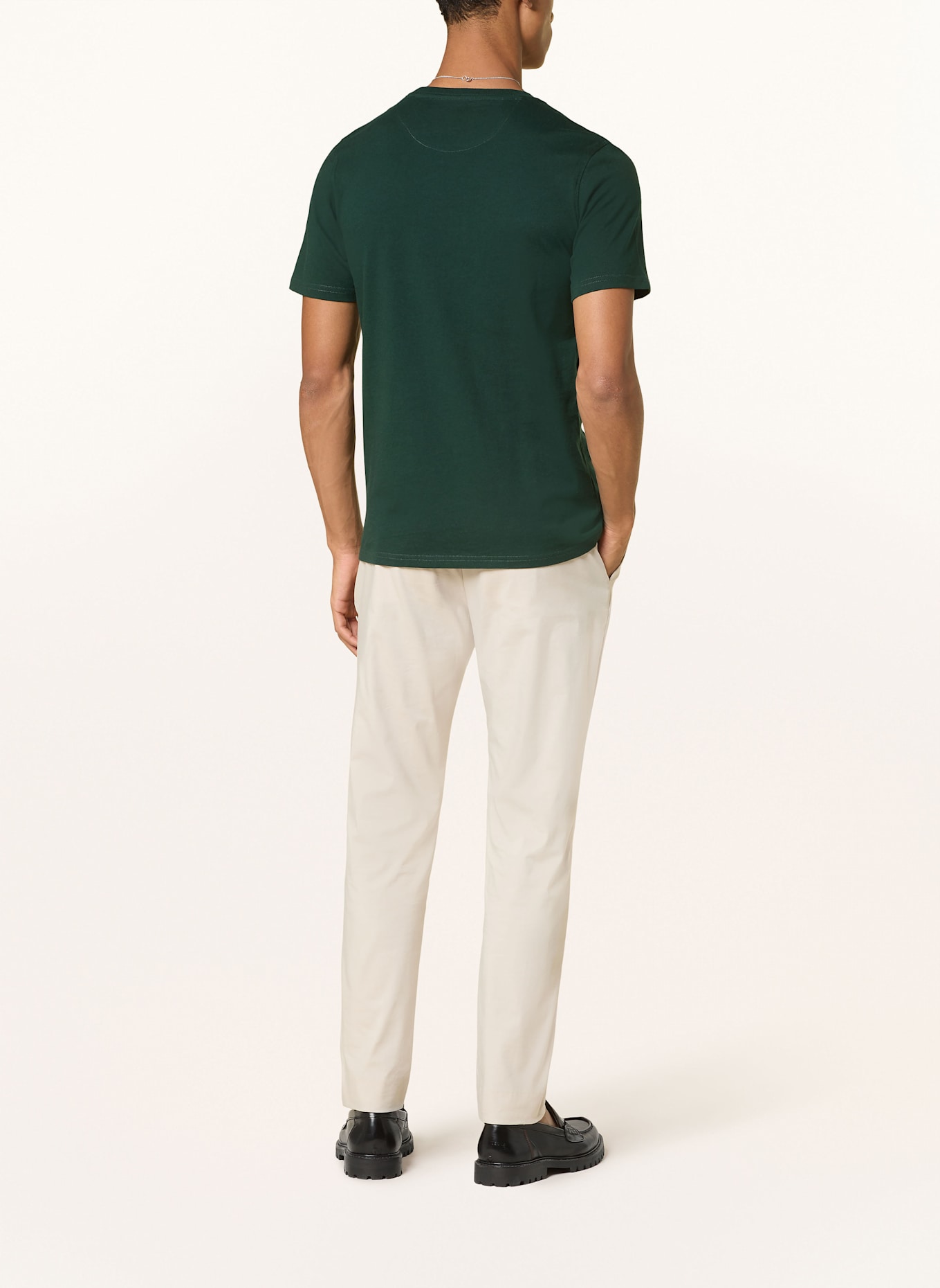 SCOTCH & SODA Tričko: TMAVĚ ZELENÁ