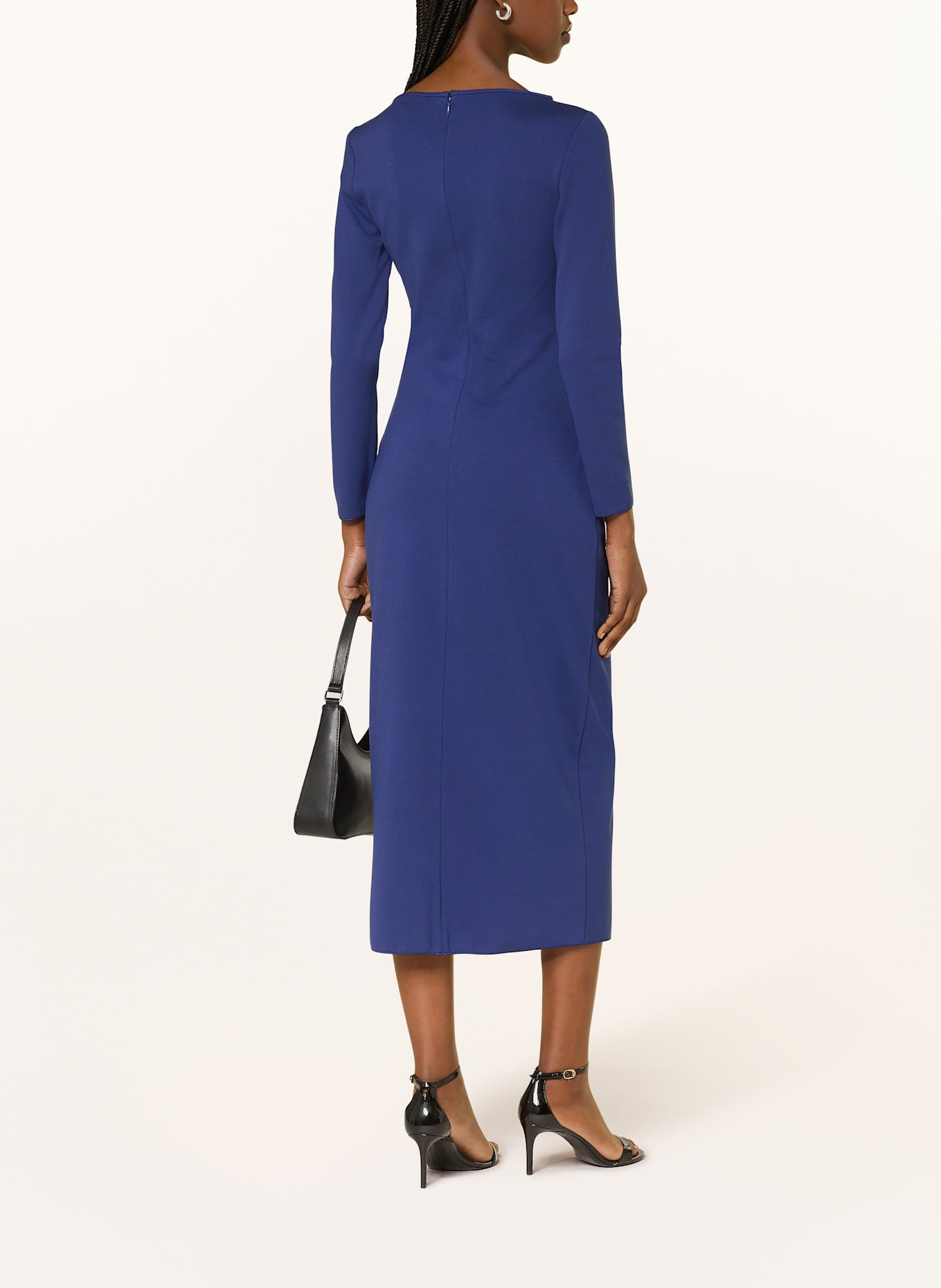 EMPORIO ARMANI Etuikleid aus Jersey: DUNKELBLAU