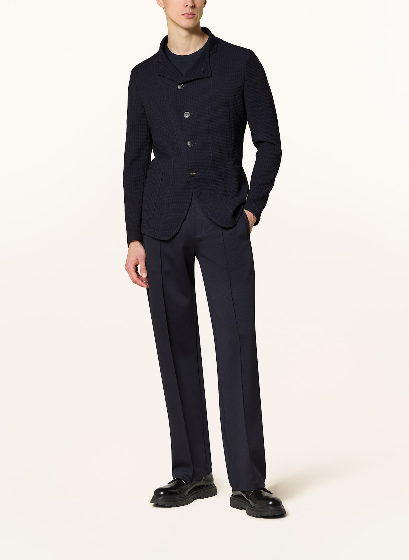 EMPORIO ARMANI Sakko Slim Fit: DUNKELBLAU