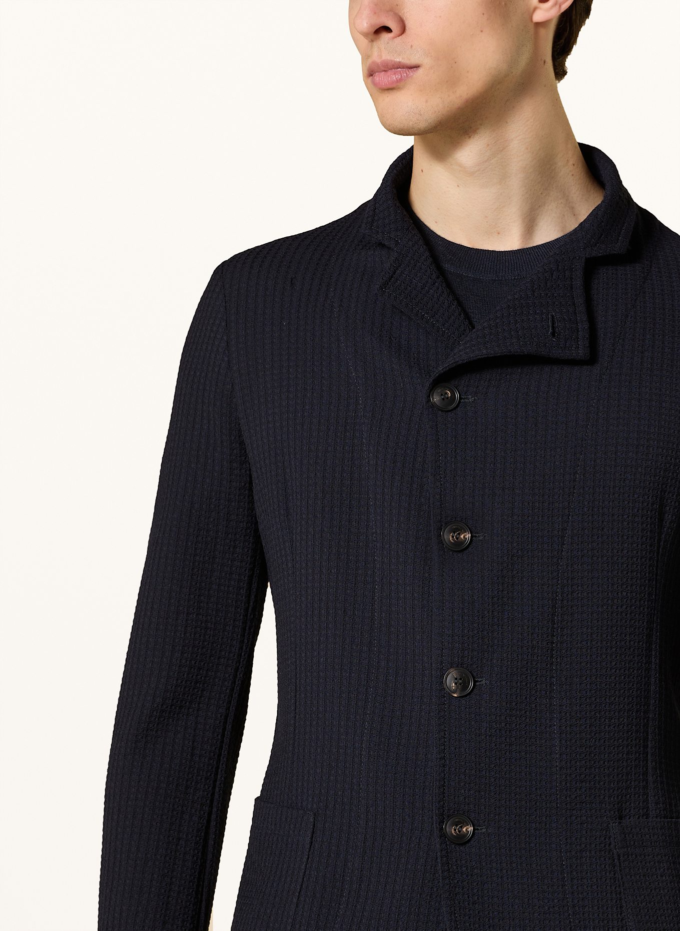 EMPORIO ARMANI Sakko Slim Fit: DUNKELBLAU