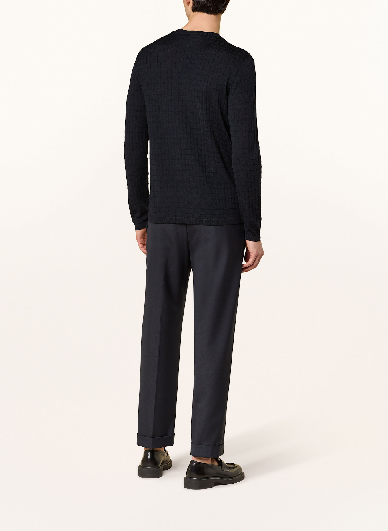 EMPORIO ARMANI Pullover: DUNKELBLAU